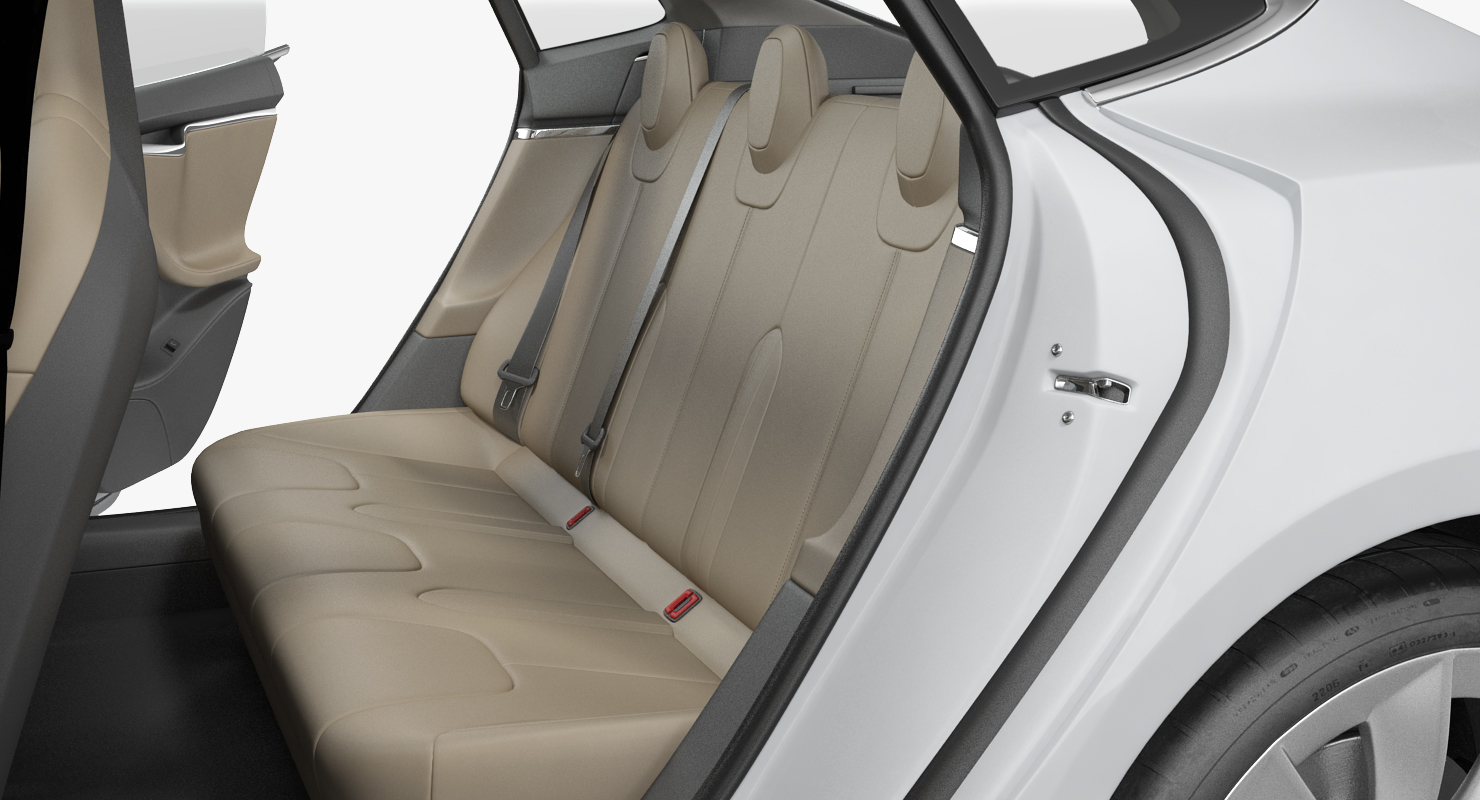 3D Tesla Model S 75 2015