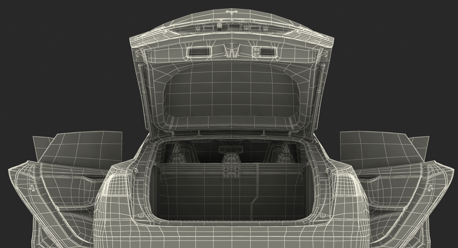 3D Tesla Model S 75 2015