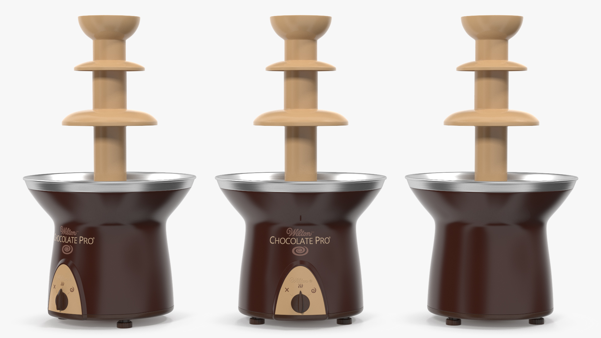 3D Wilton Chocolate Pro 3 Tier Chocolate Fountain