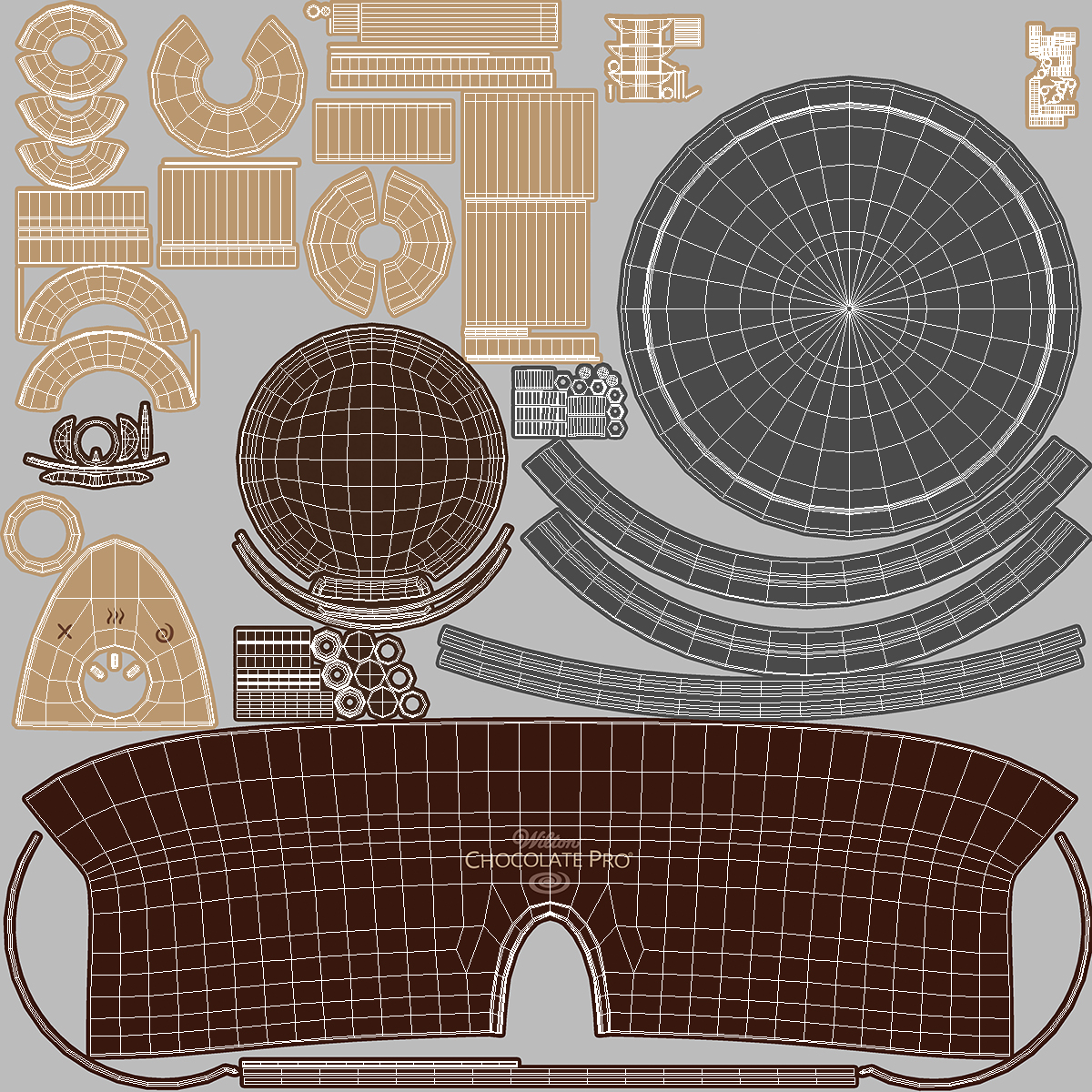 3D Wilton Chocolate Pro 3 Tier Chocolate Fountain