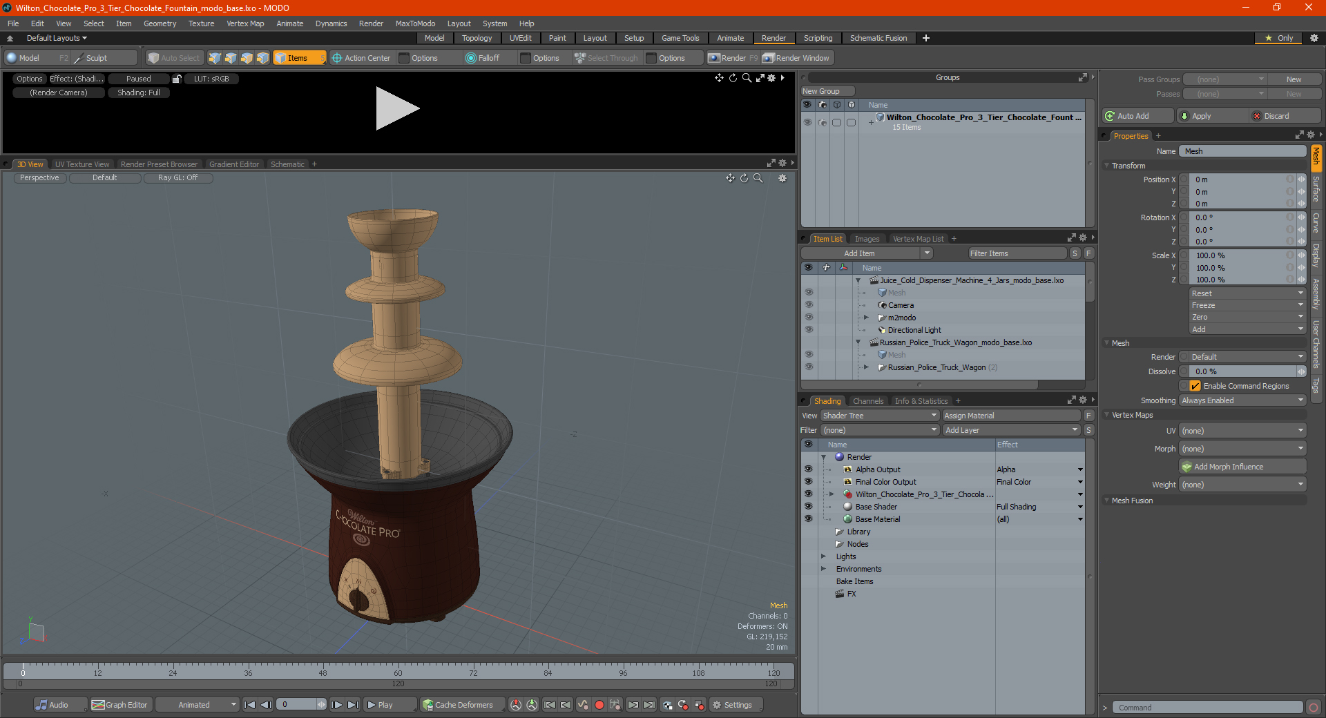 3D Wilton Chocolate Pro 3 Tier Chocolate Fountain