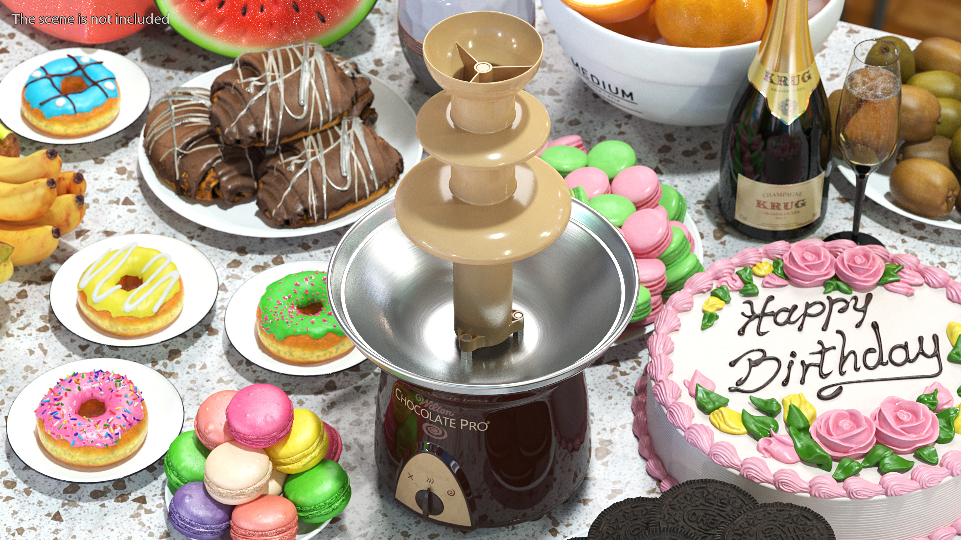 3D Wilton Chocolate Pro 3 Tier Chocolate Fountain