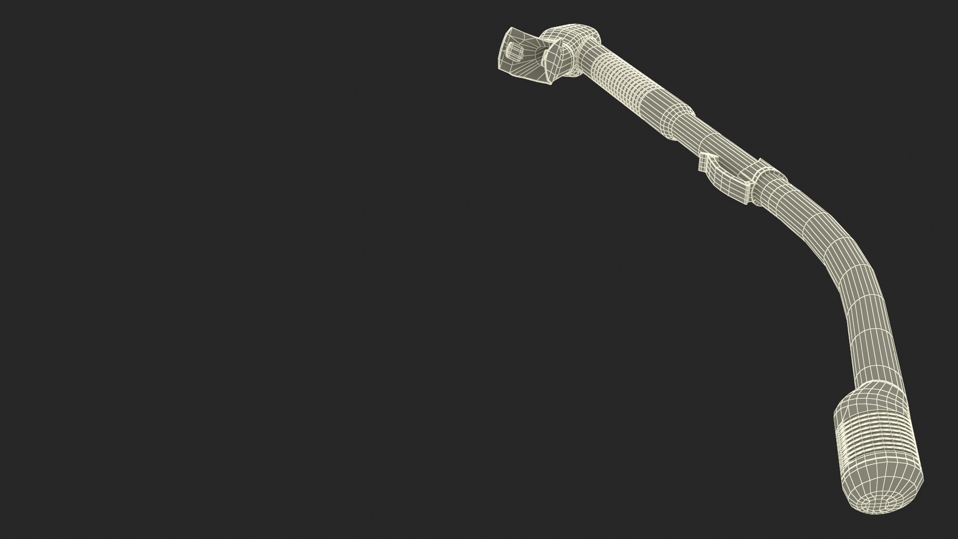 3D model Scuba Diving Snorkel