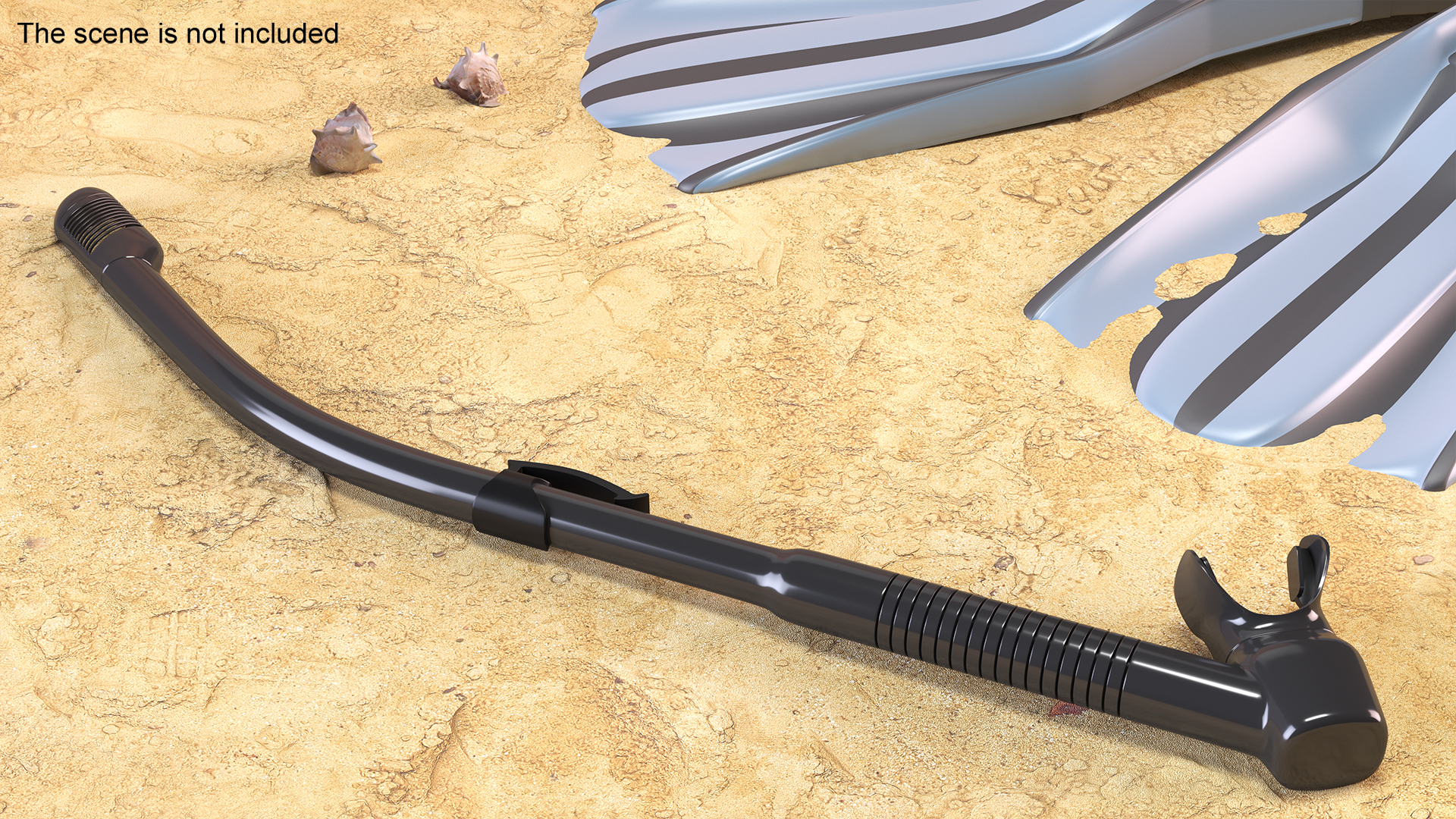 3D model Scuba Diving Snorkel