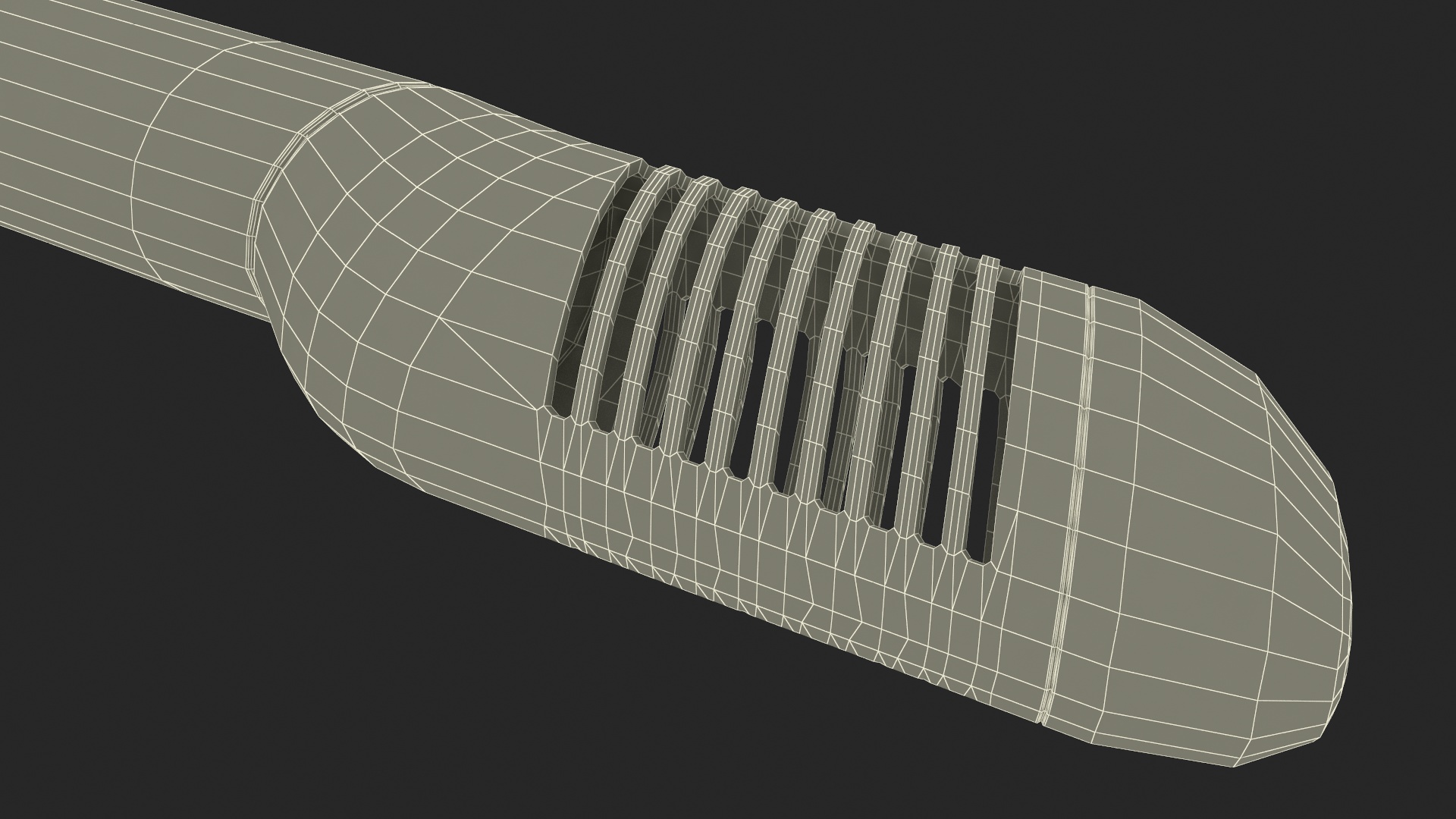 3D model Scuba Diving Snorkel