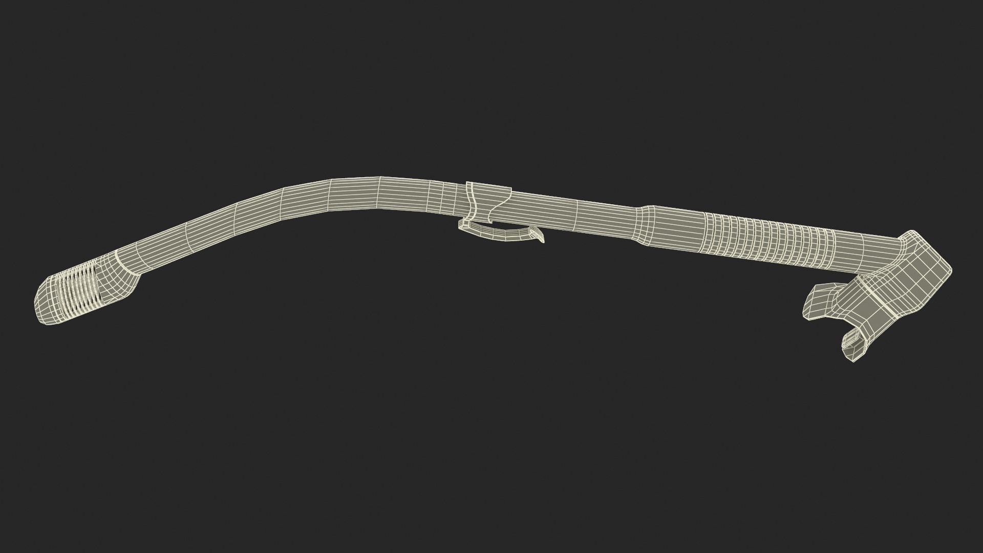 3D model Scuba Diving Snorkel