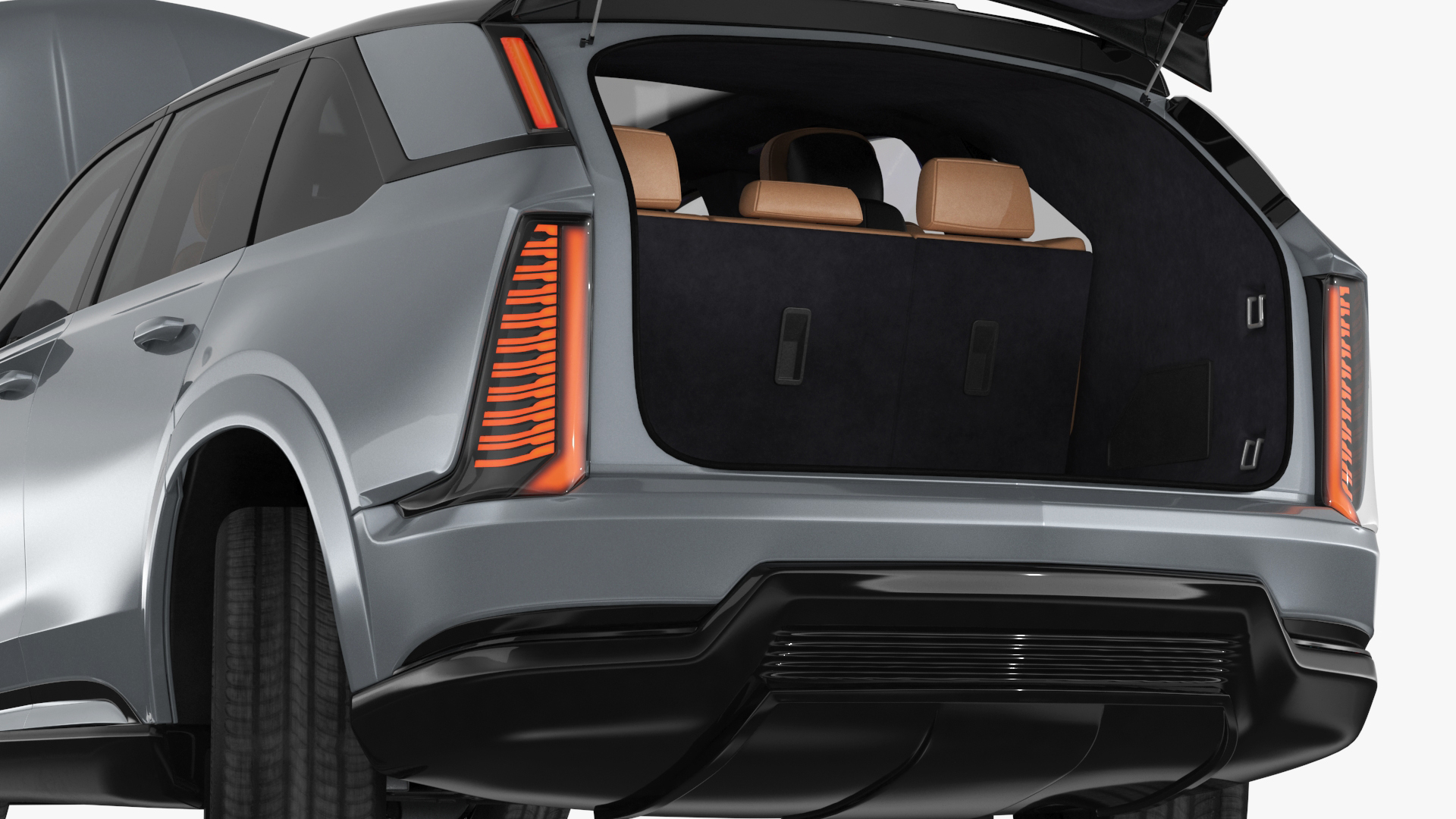 3D Cadillac Escalade 2025 IQ Flare Metallic Rigged for Cinema 4D