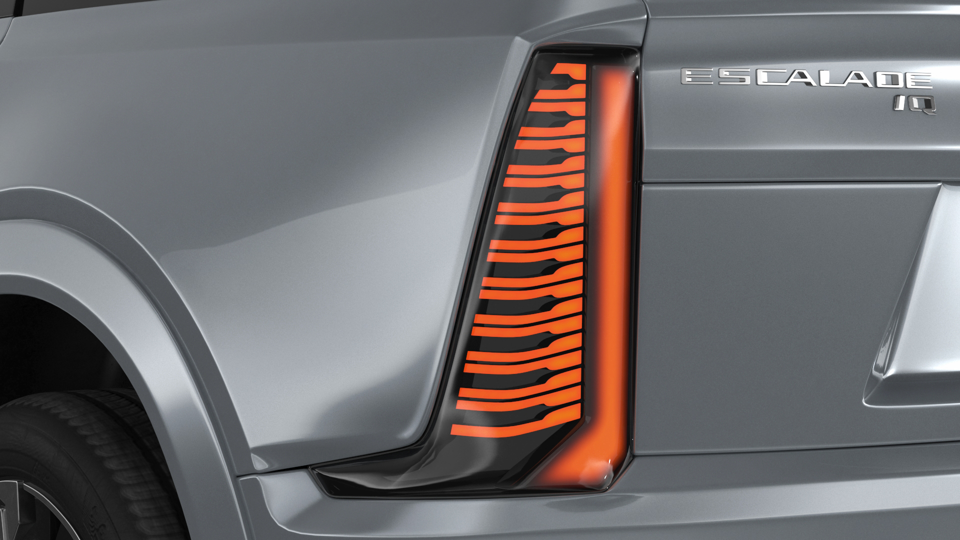 3D Cadillac Escalade 2025 IQ Flare Metallic Rigged for Cinema 4D