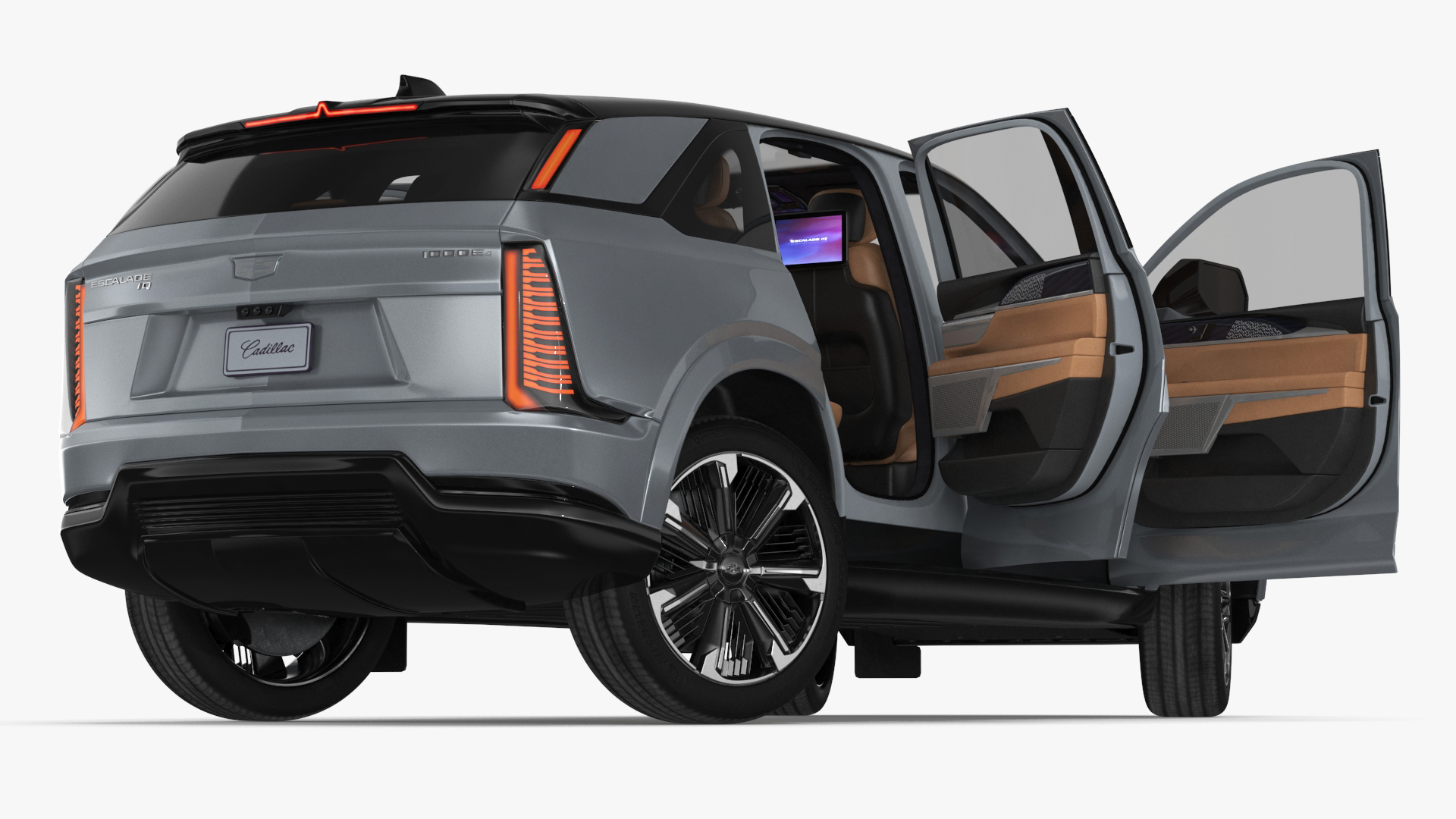 3D Cadillac Escalade 2025 IQ Flare Metallic Rigged for Cinema 4D