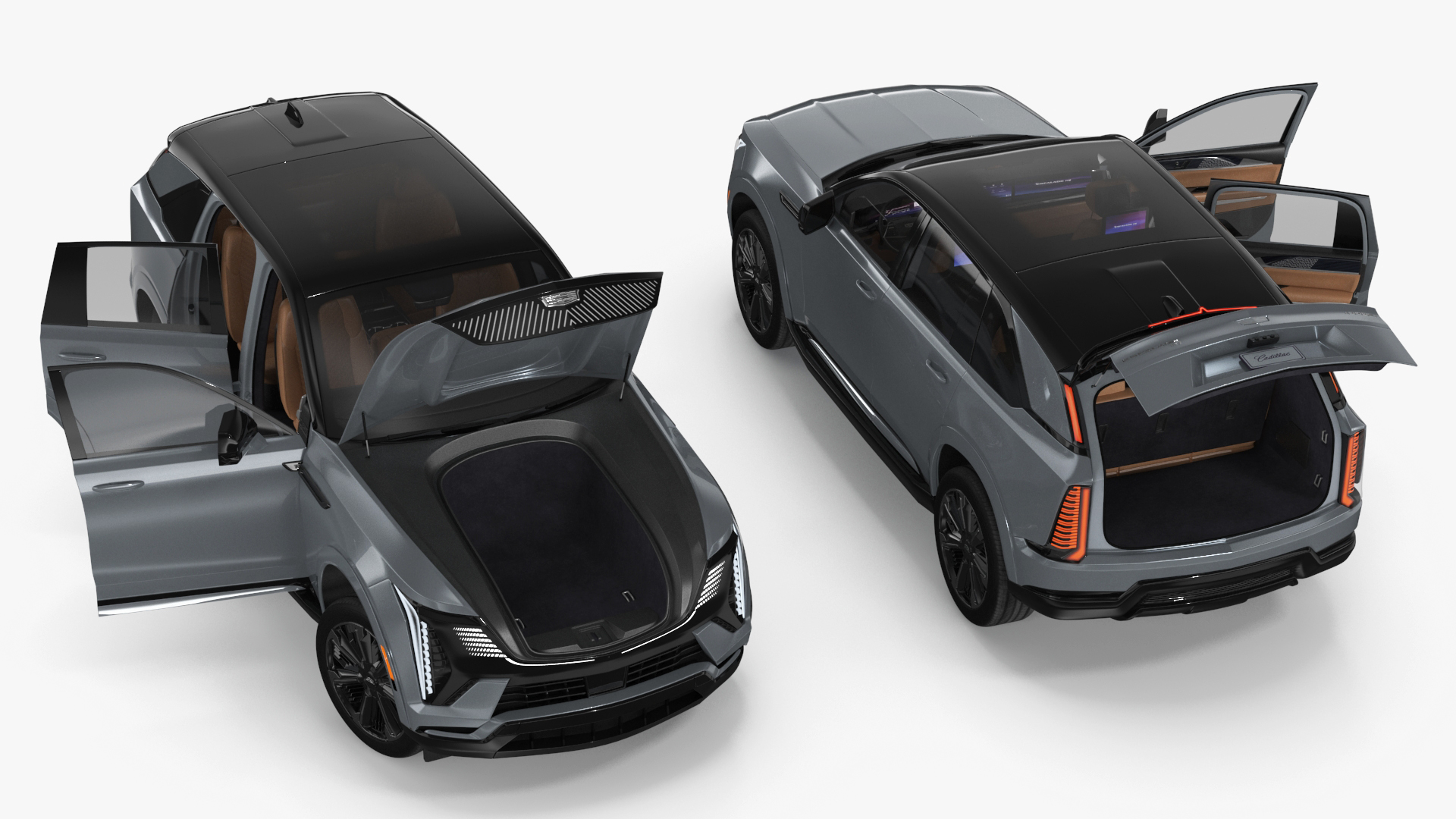 3D Cadillac Escalade 2025 IQ Flare Metallic Rigged for Cinema 4D
