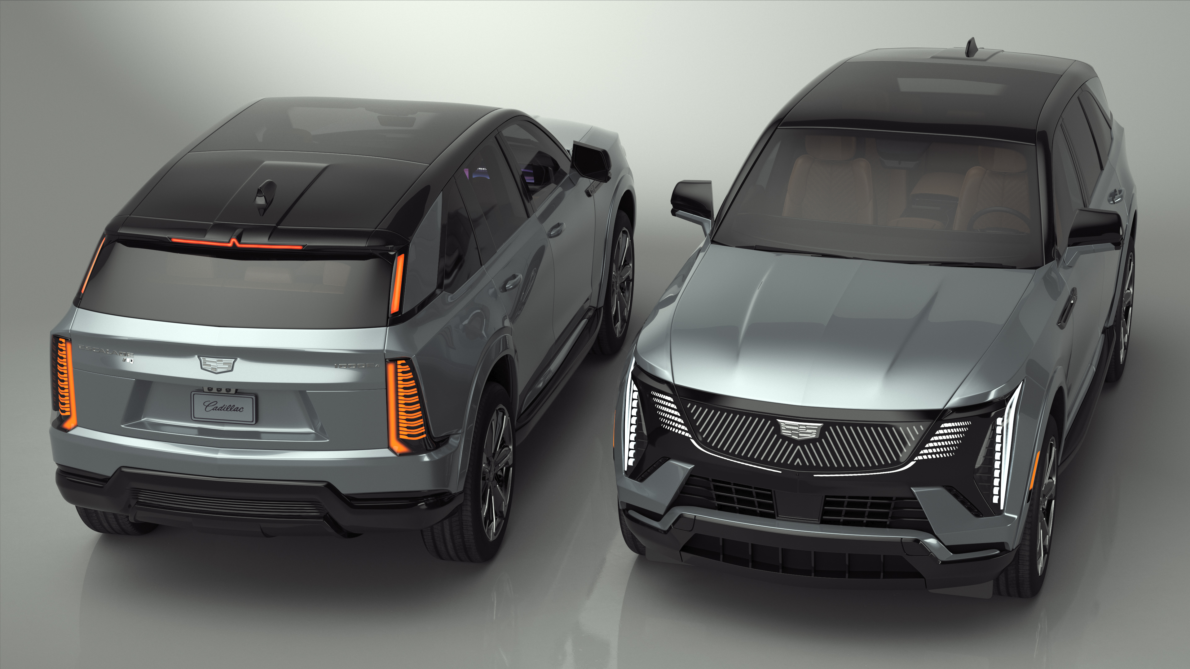 3D Cadillac Escalade 2025 IQ Flare Metallic Rigged for Cinema 4D