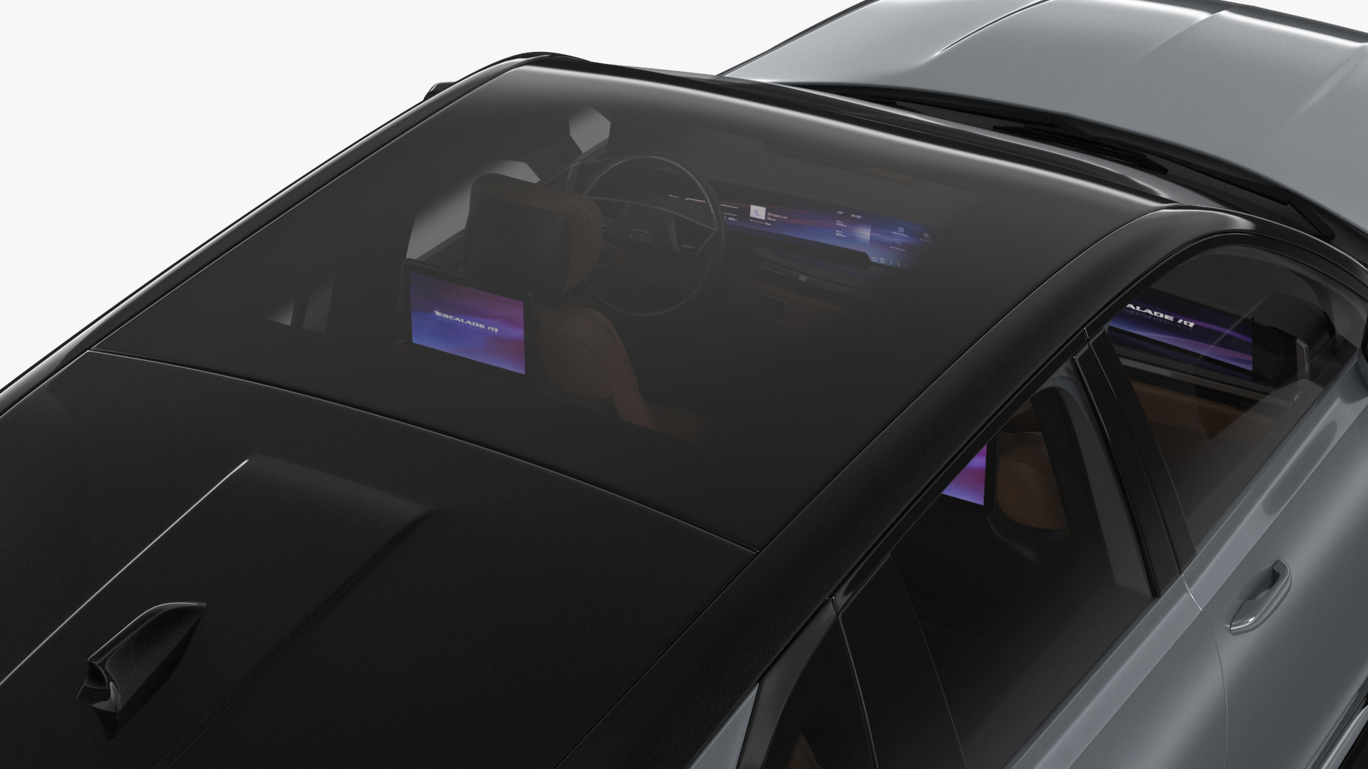 3D Cadillac Escalade 2025 IQ Flare Metallic Rigged for Cinema 4D