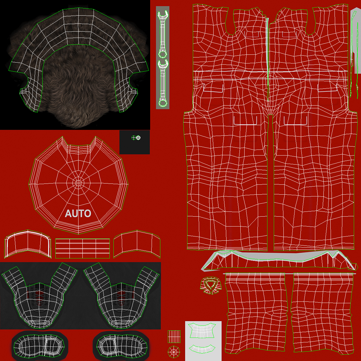 Auto Mechanic Standing Pose 3D
