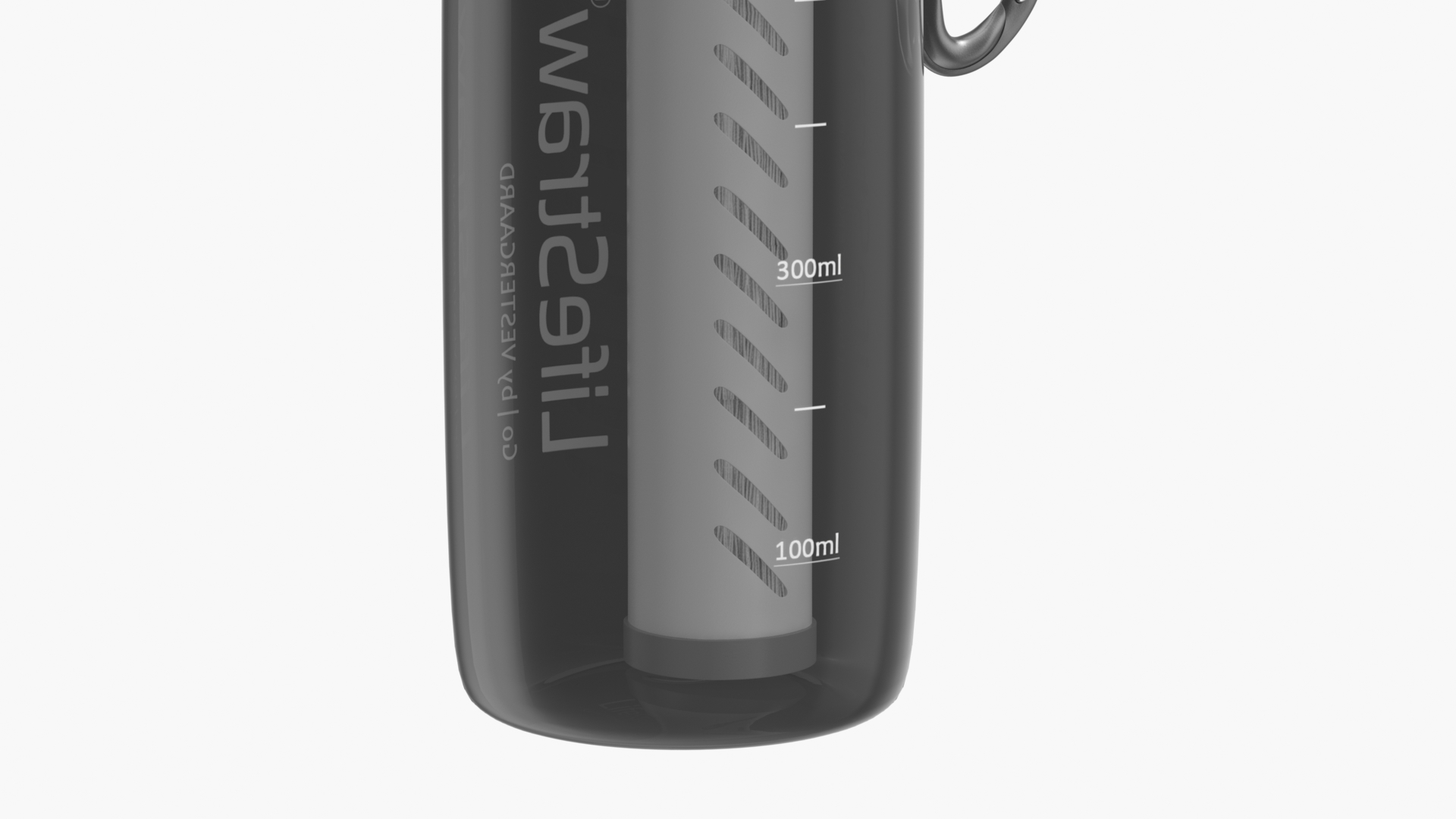 3D model LifeStraw Go 2-Stage Water Filter Bottle Grey