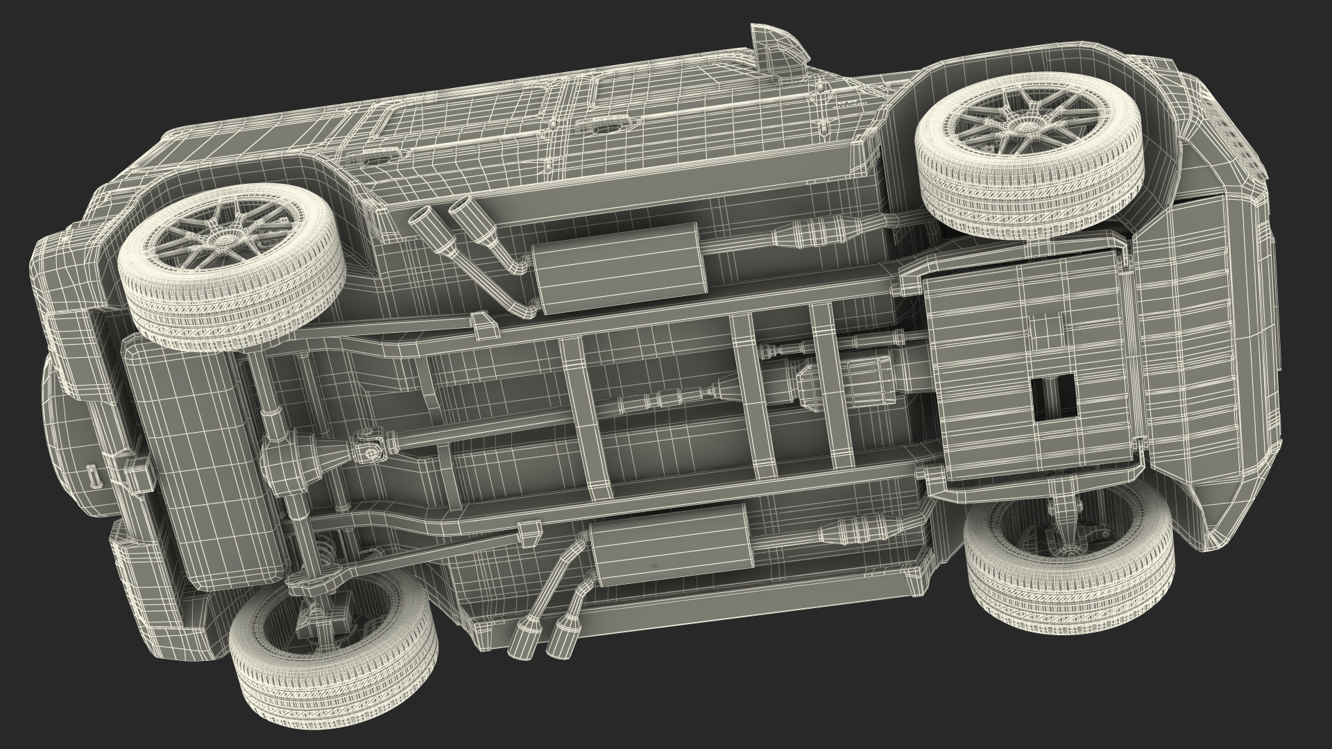 3D model Mercedes-Benz G63 AMG SUV
