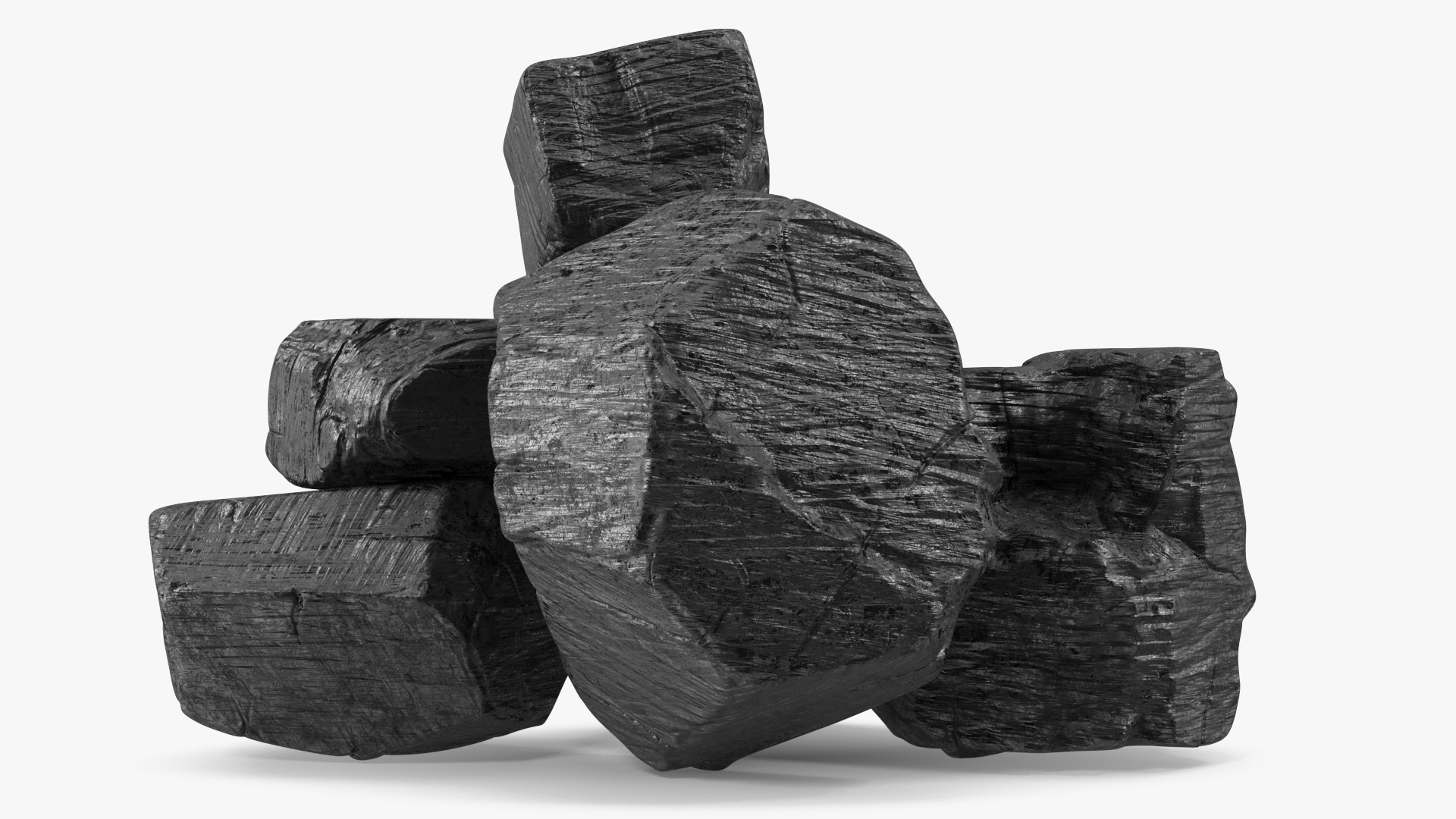 3D model Anthracite Coal Pile