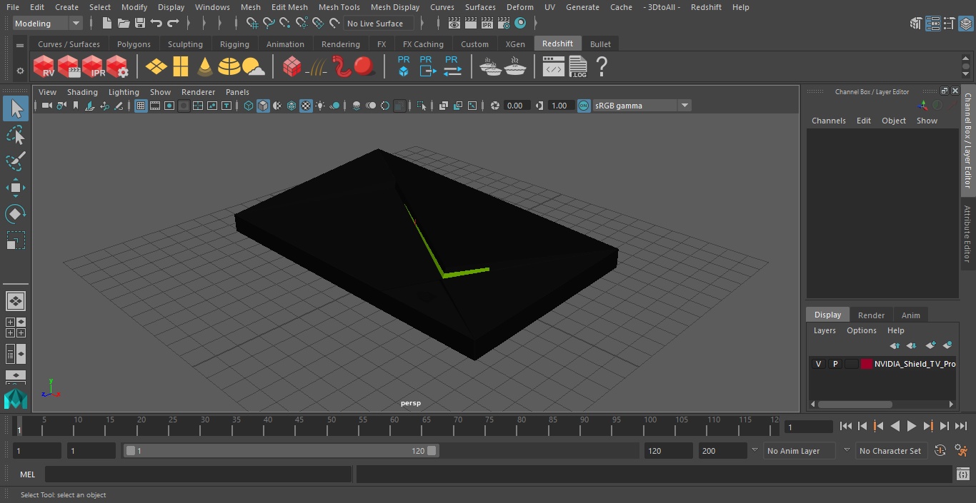 3D model NVIDIA Shield TV Pro