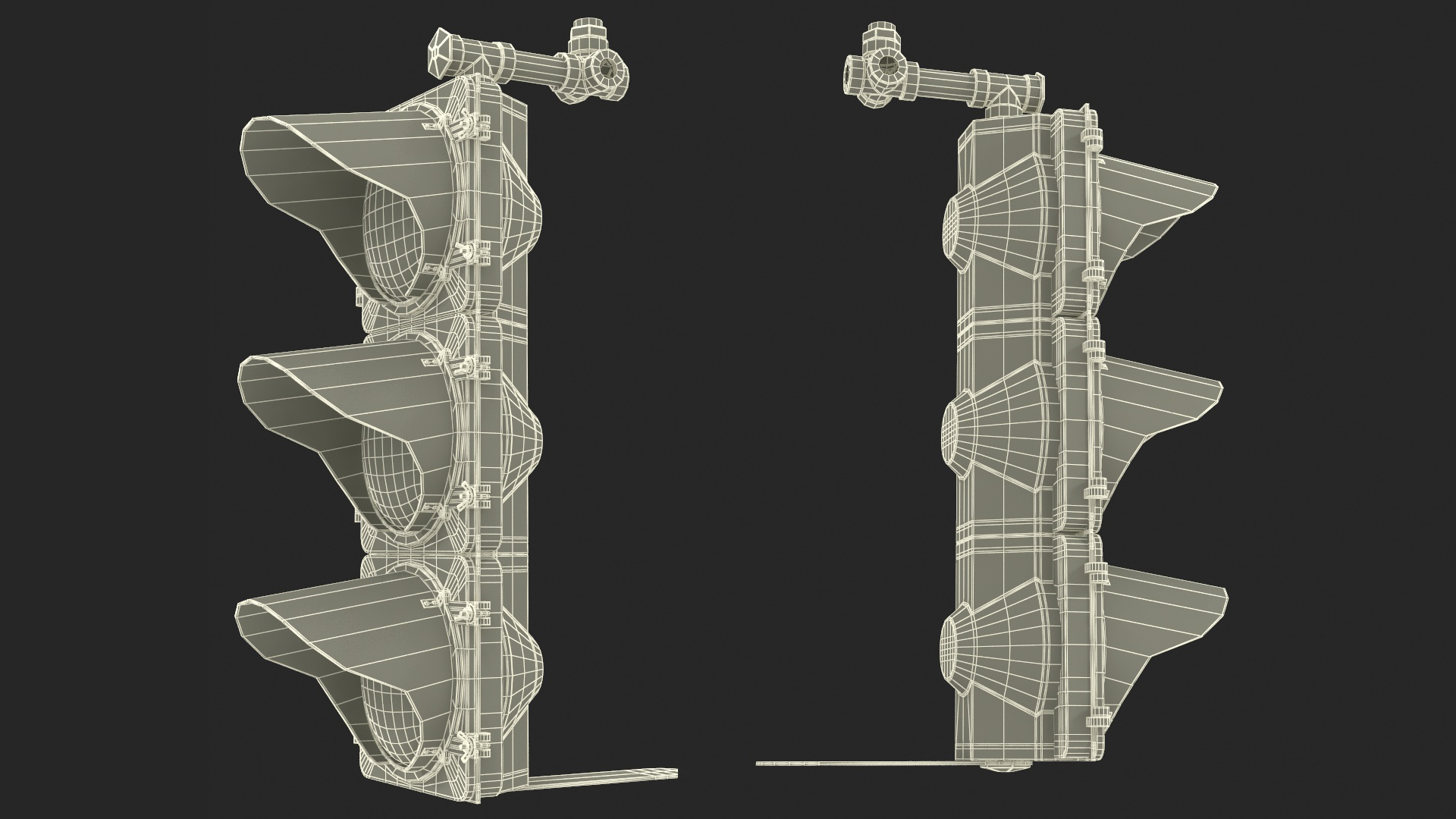 3D Traffic Light model