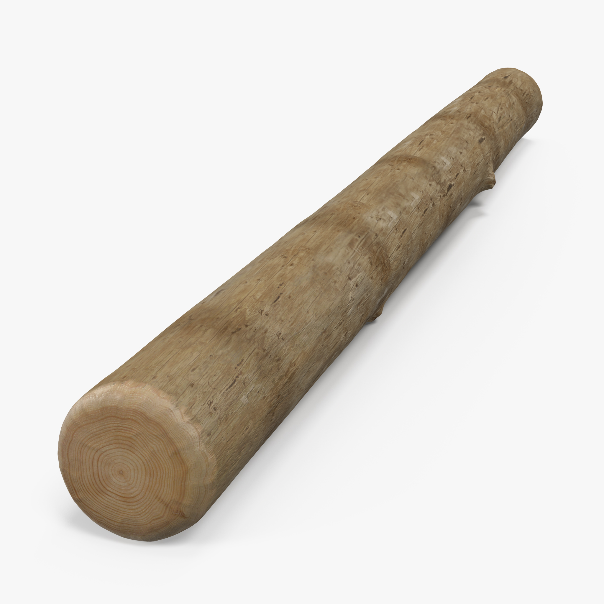 Round Wooden Log