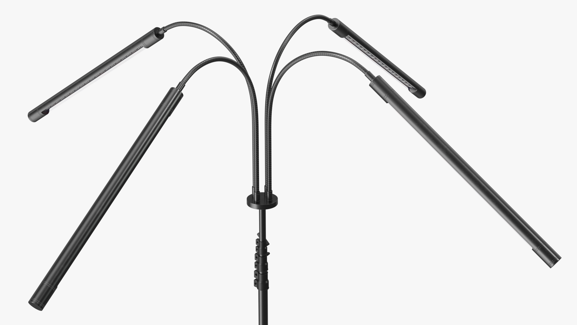 Led Indoor Grow Lamp Short Lights Off 3D