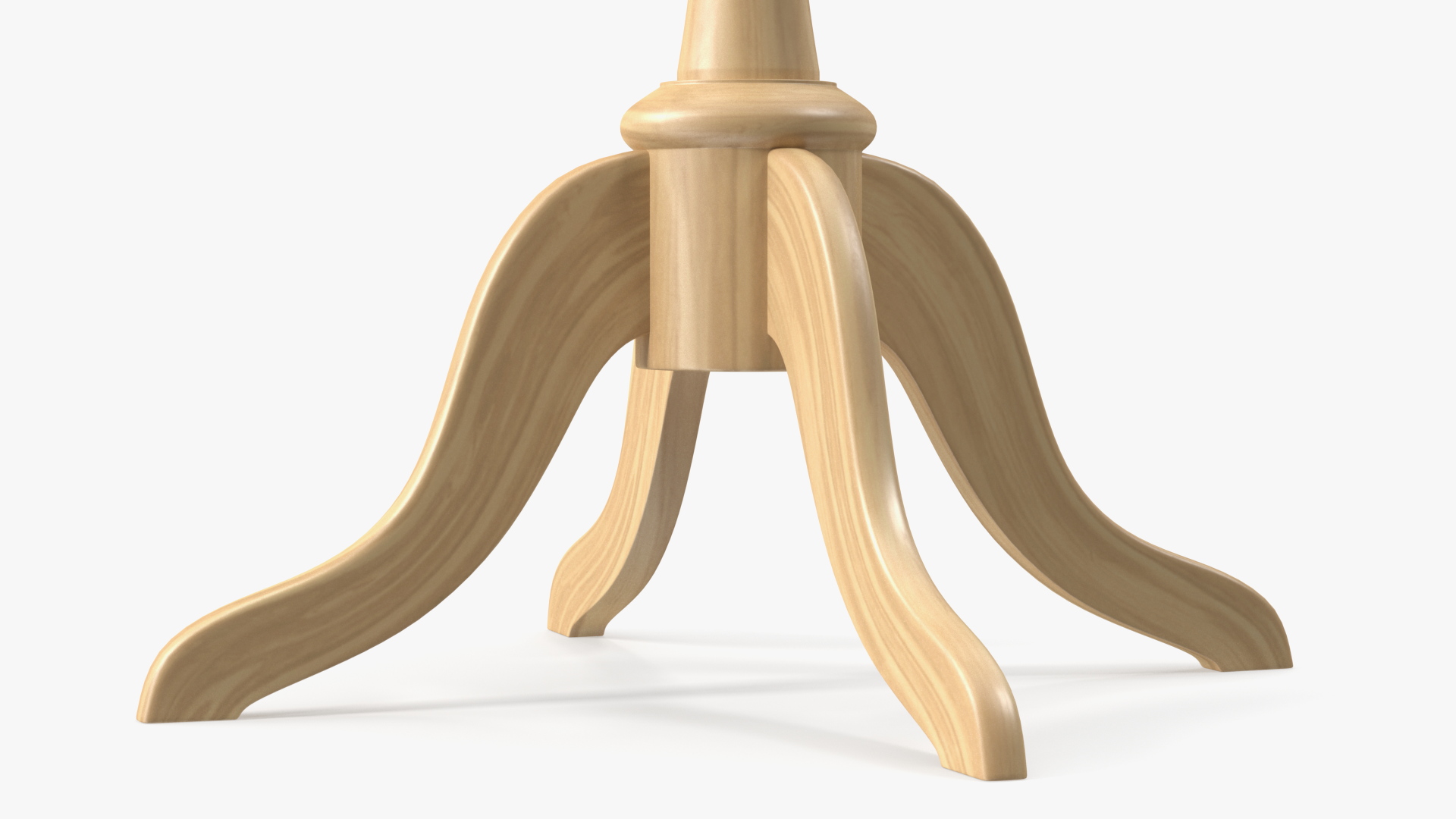 3D Male Flexible Half Body Mannequin Torso with Wooden Base Rigged model