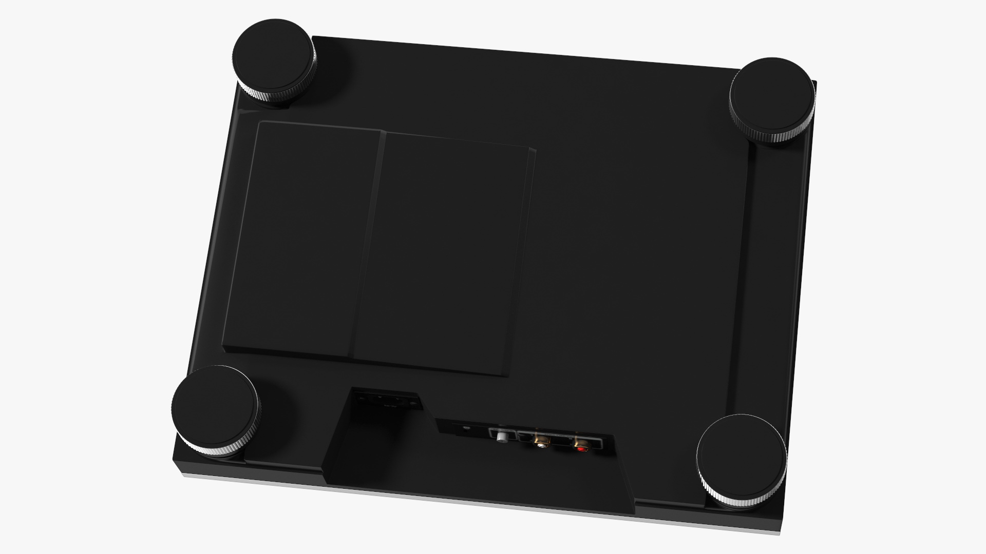 3D Professional DJ Turntable With Vinyl