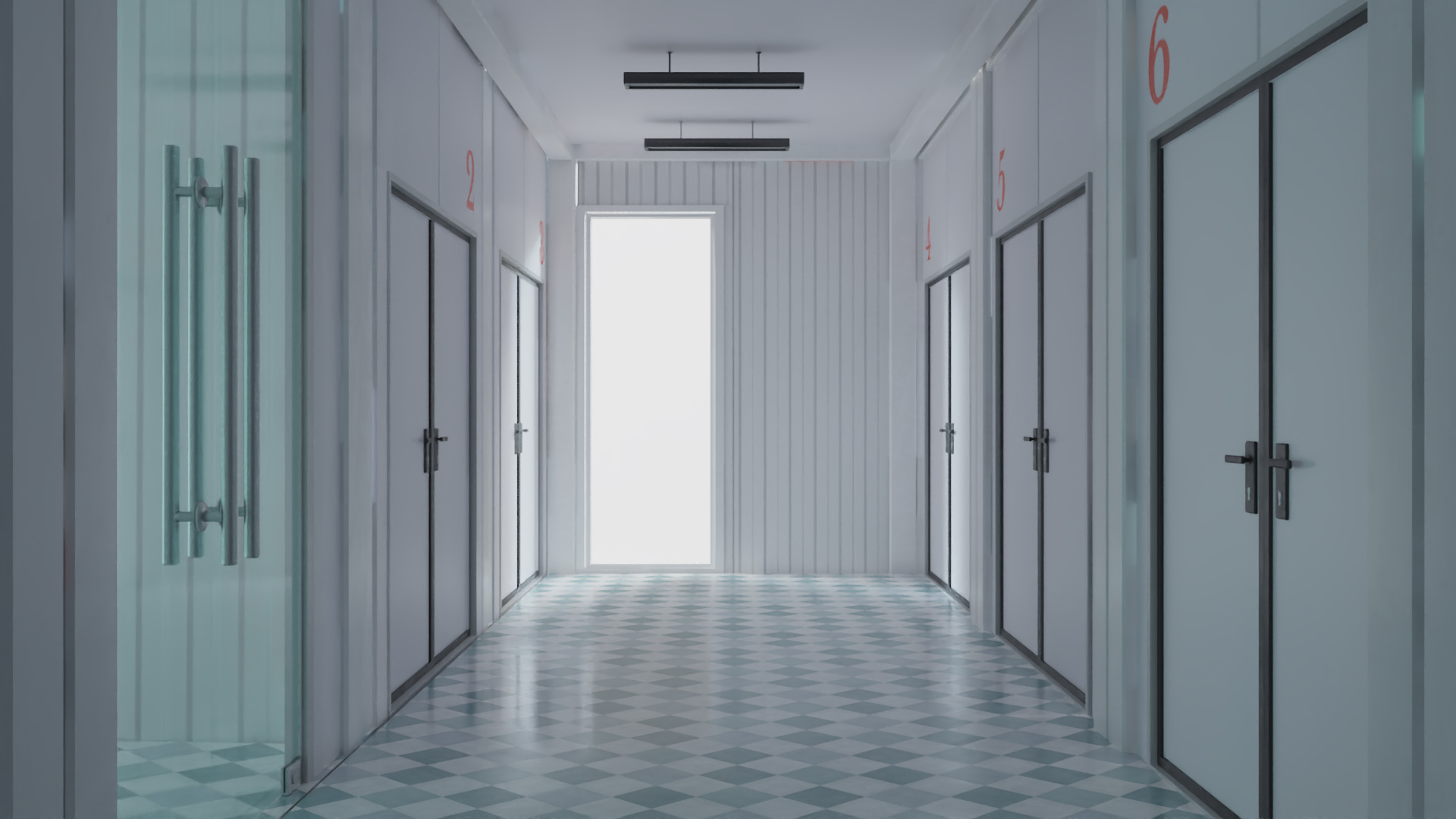 3D Mobile Modular Container Clinic