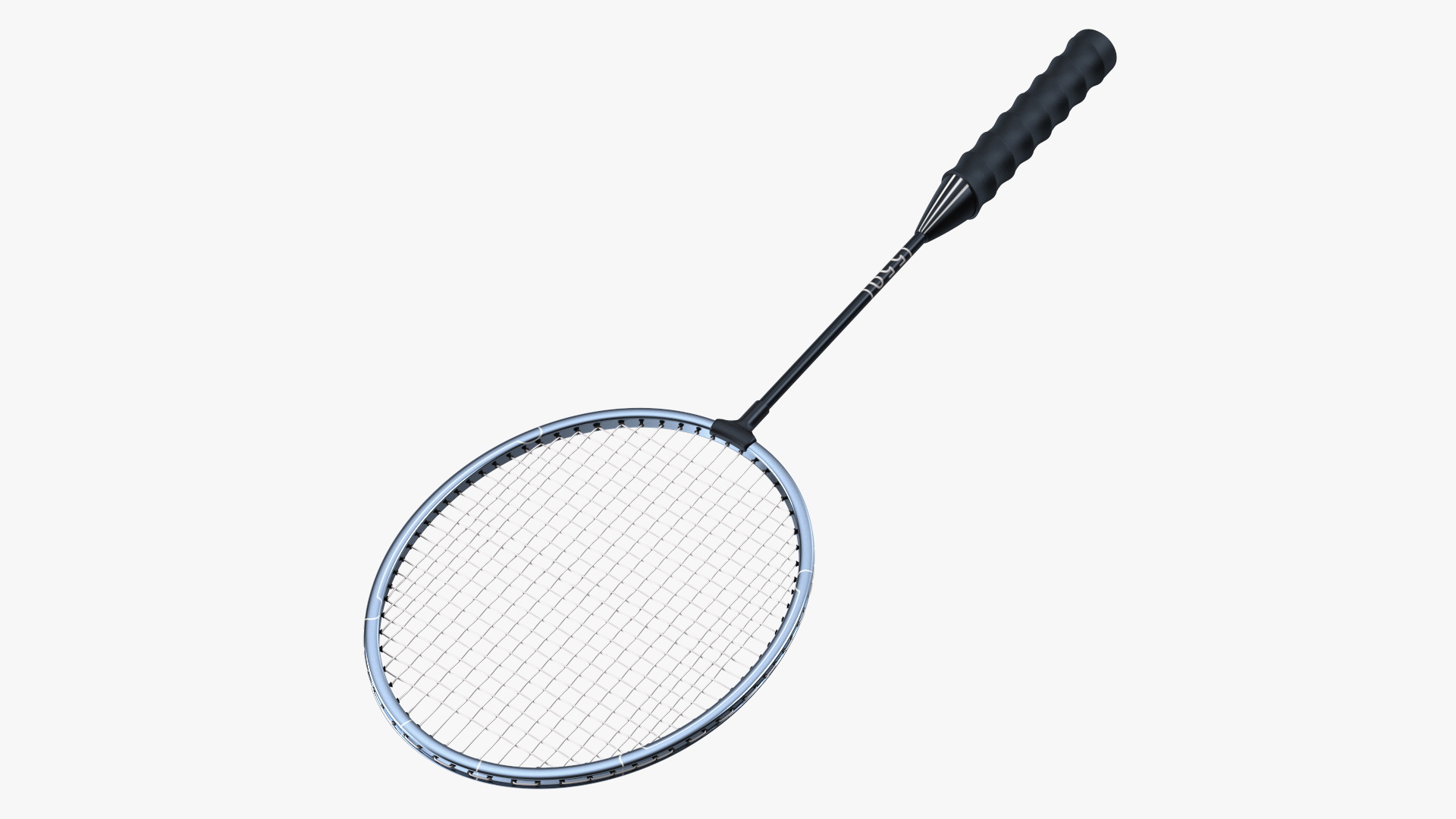 Professional Carbon Fiber Badminton Racket 3D