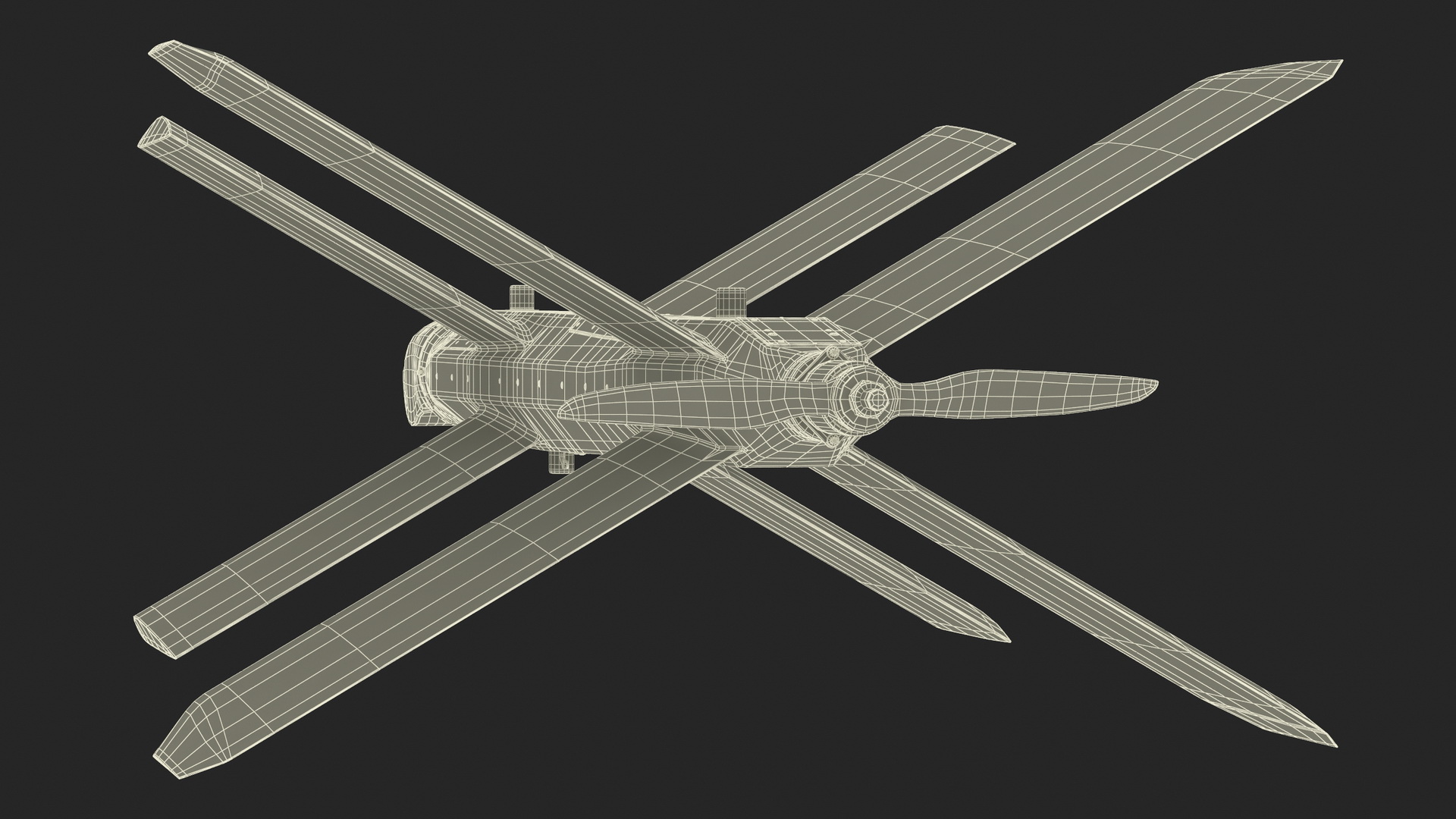 3D ZALA LANCET Kamikaze Attack Drone model