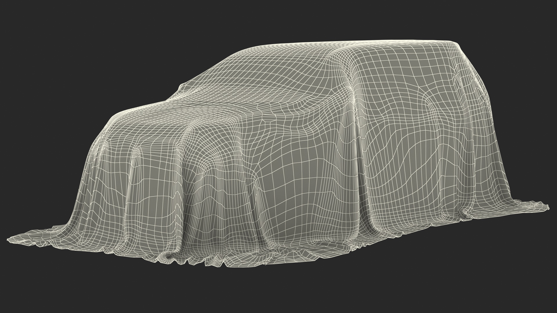 3D SUV Car Cover model