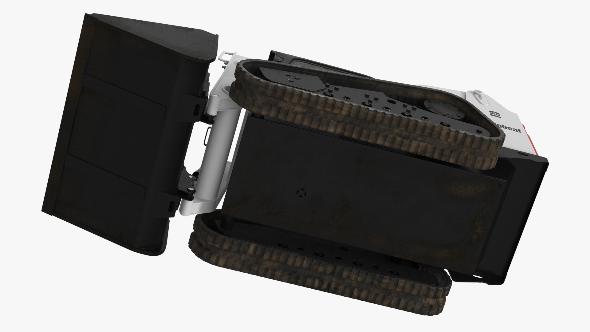 Compact Track Loader Bobcat Rigged 3D model