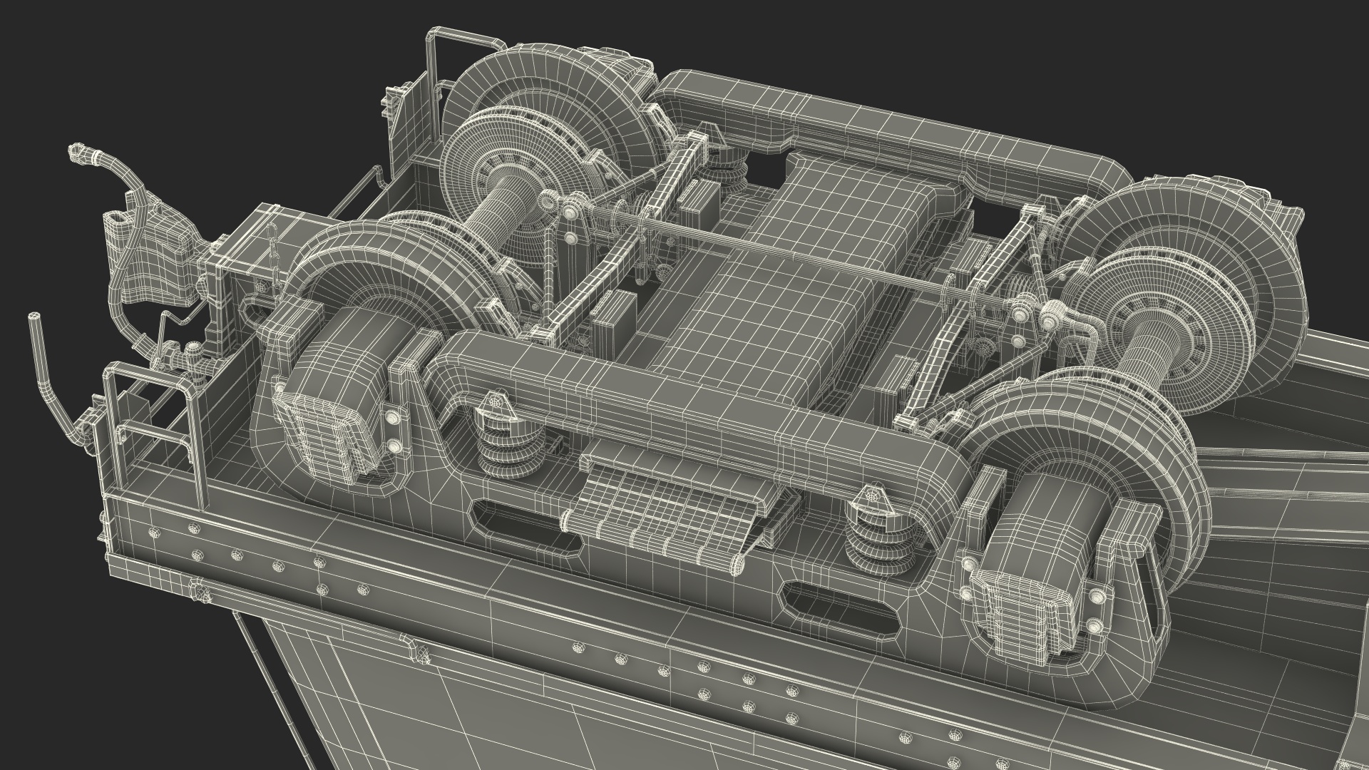 Milk Tank Railroad Car 3D