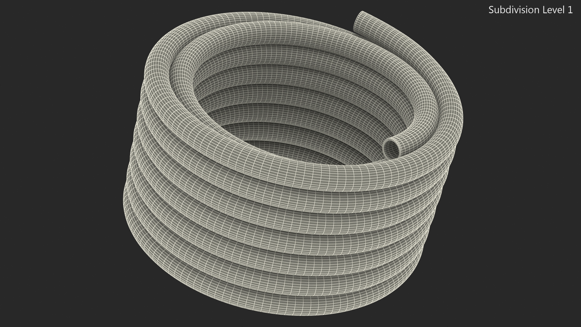 Hose Reel Pipe 3D model