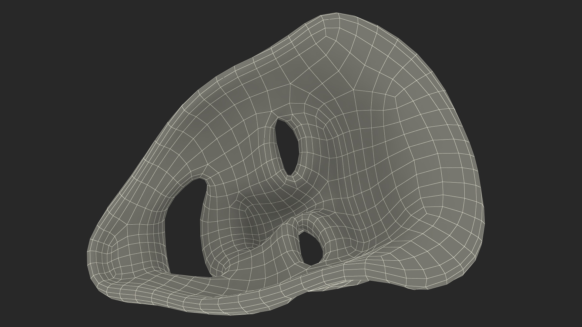 3D Comedy Mask