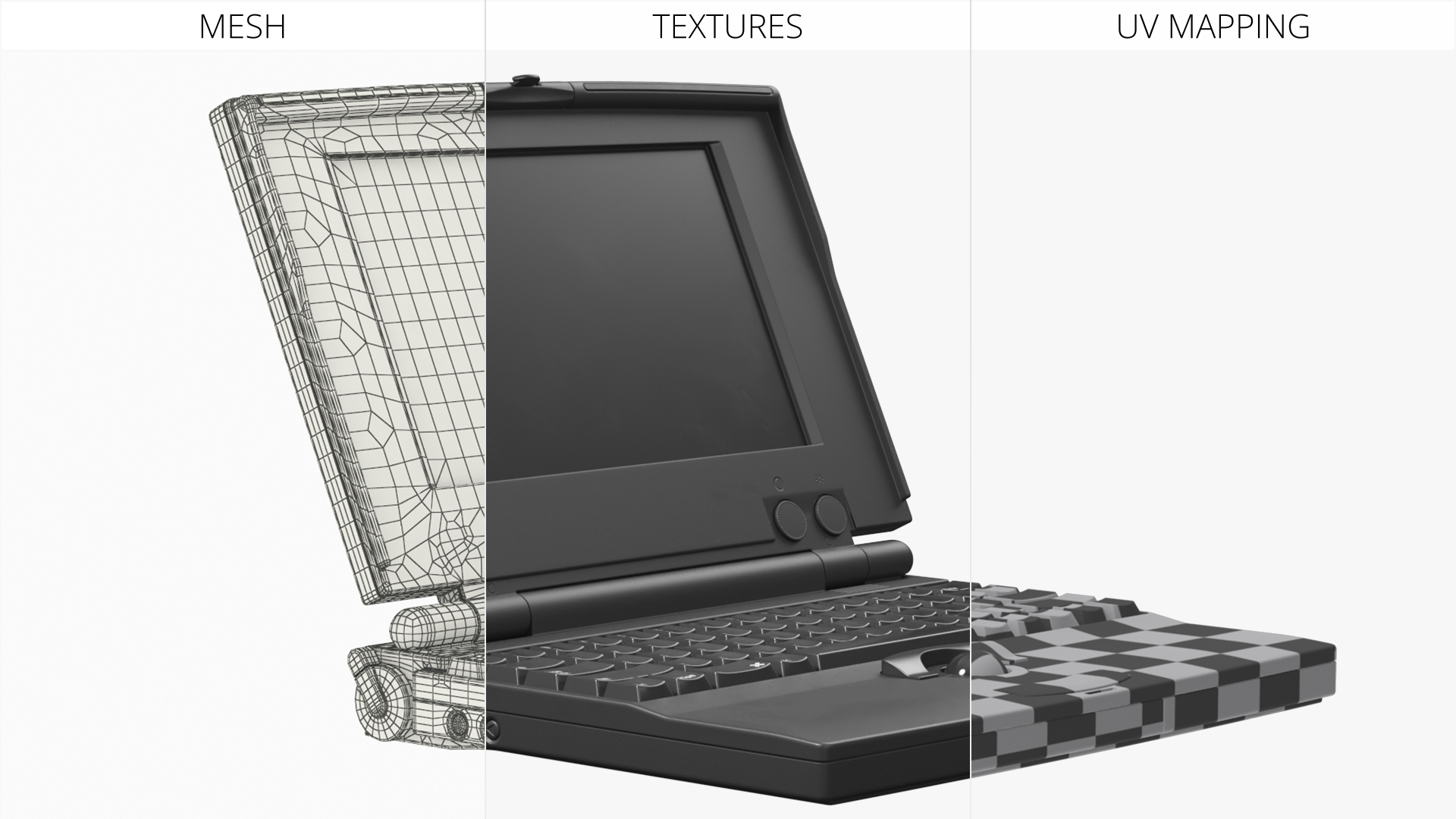 Vintage Portable Laptop Computer - view 9