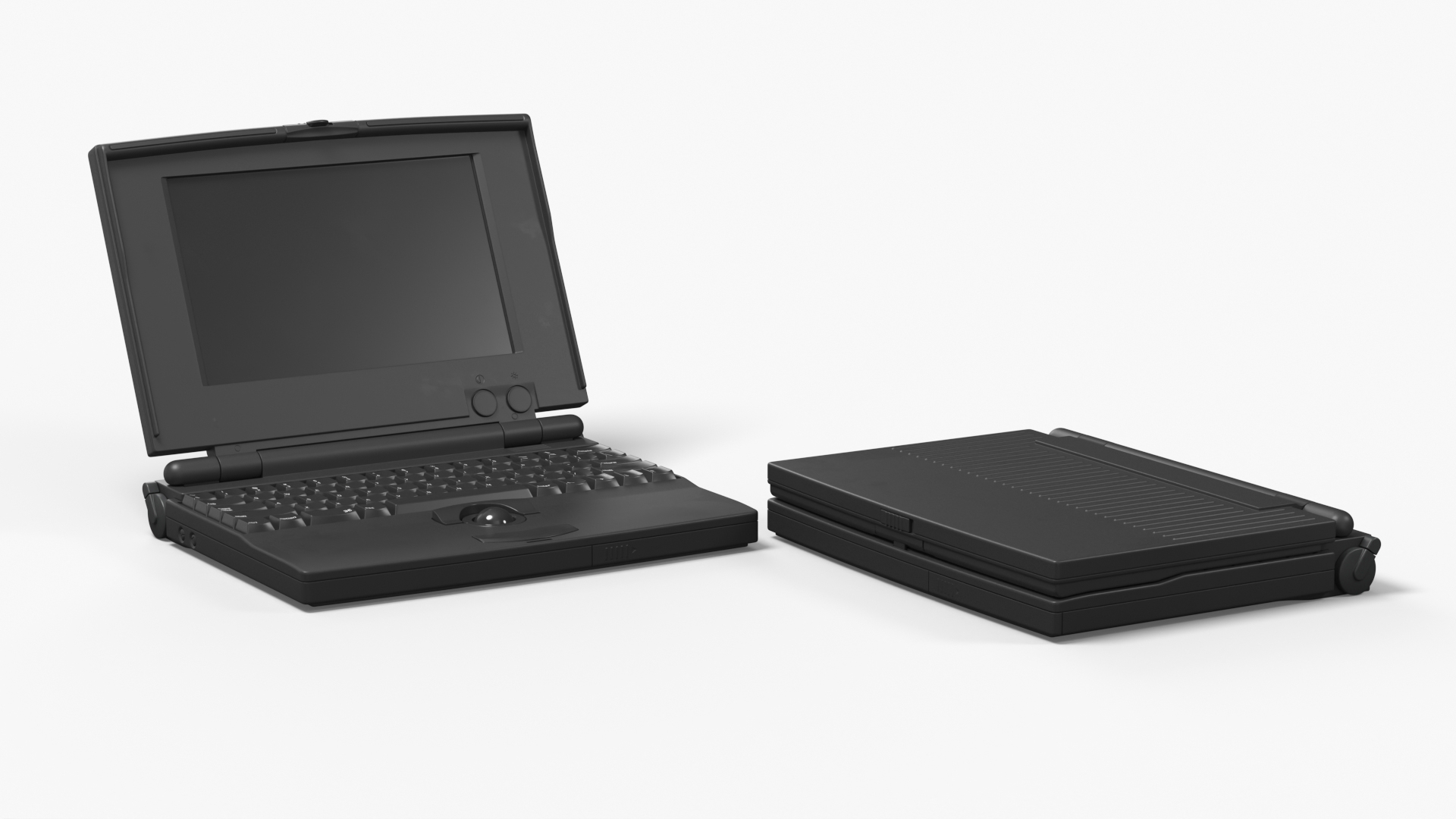 Vintage Portable Laptop Computer - view 2