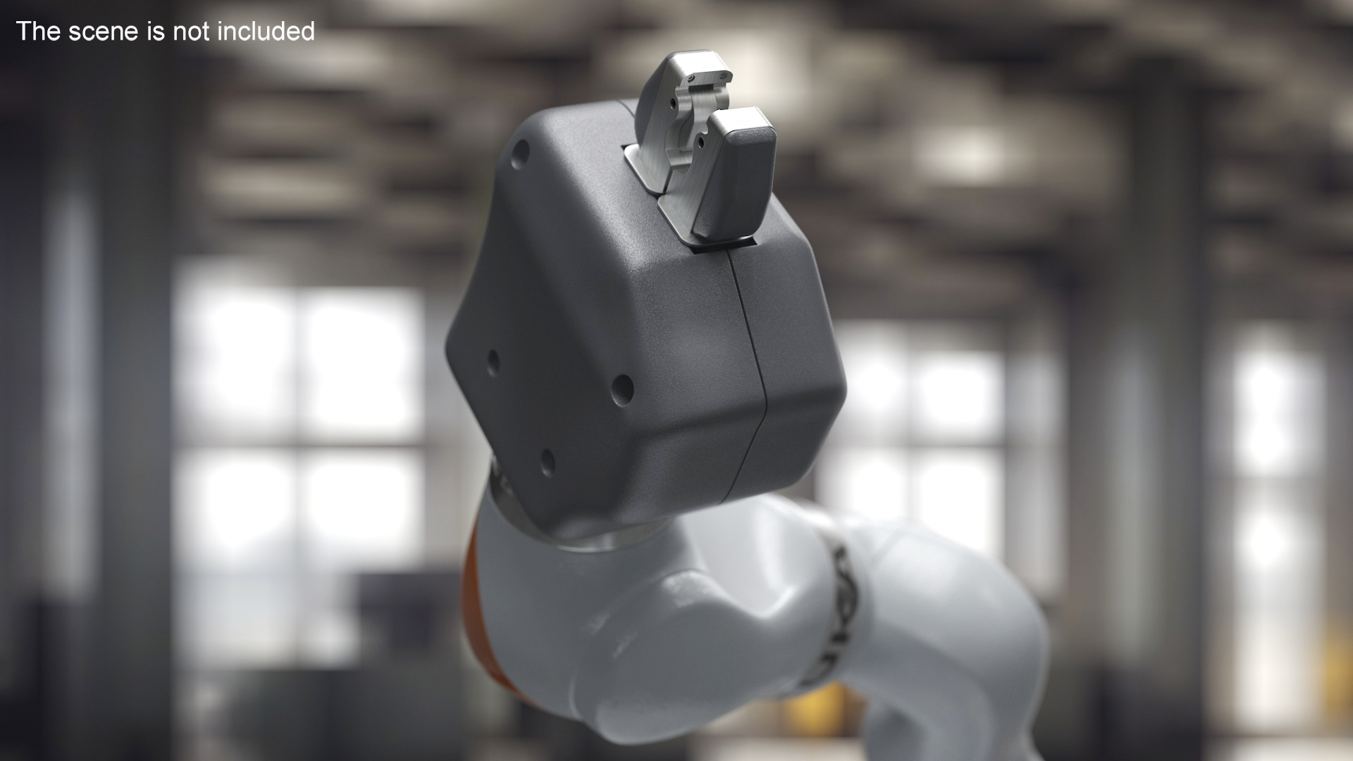 Special Manipulator Claw for KUKA KMR Iiwa Rigged 3D model