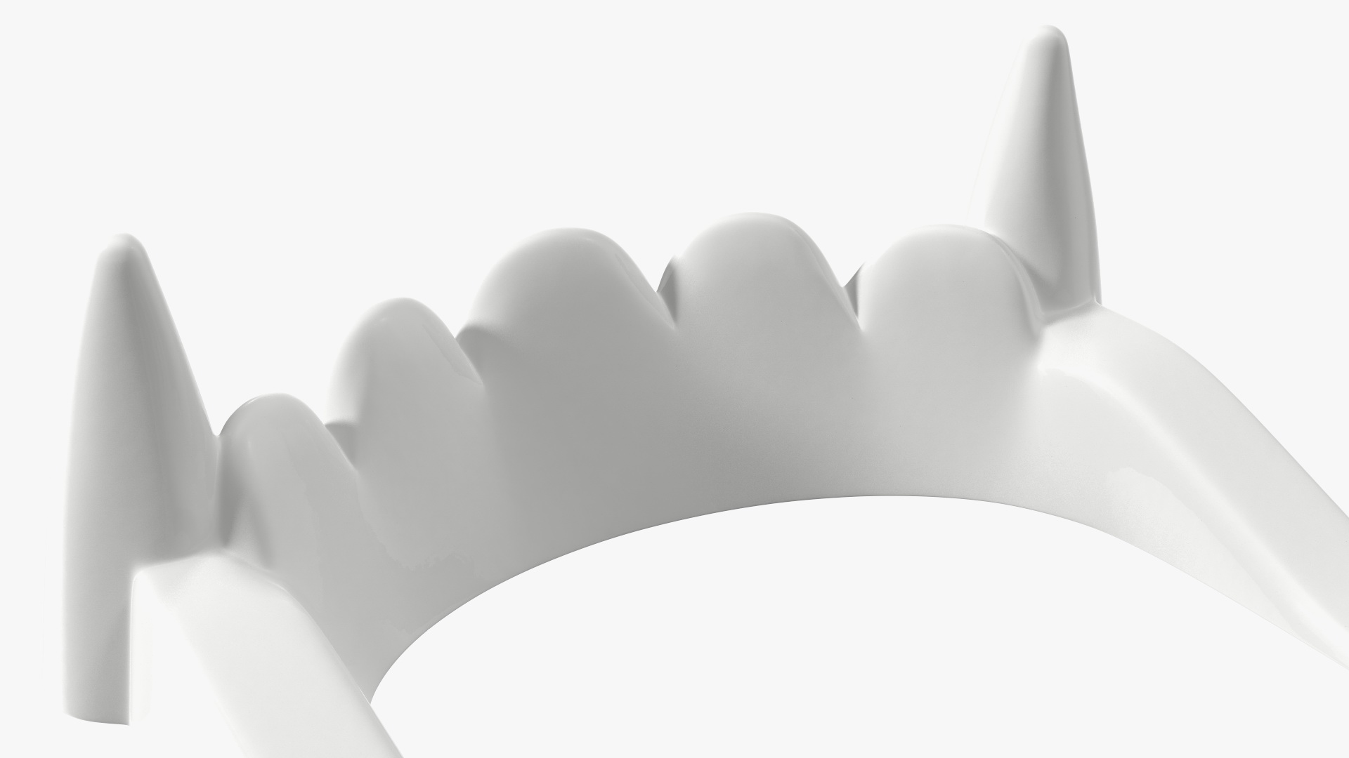Vampire Teeth White 3D model