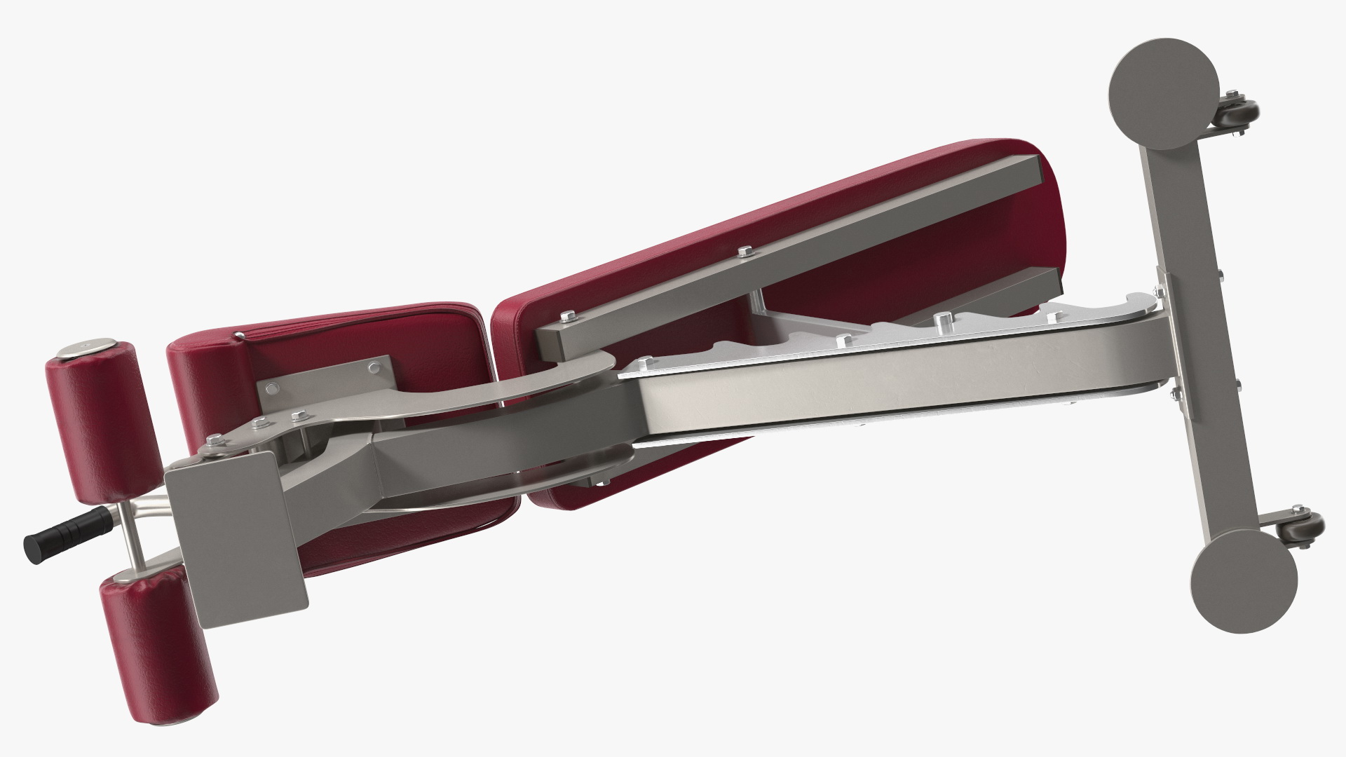 3D Adjustable Bench Press Red