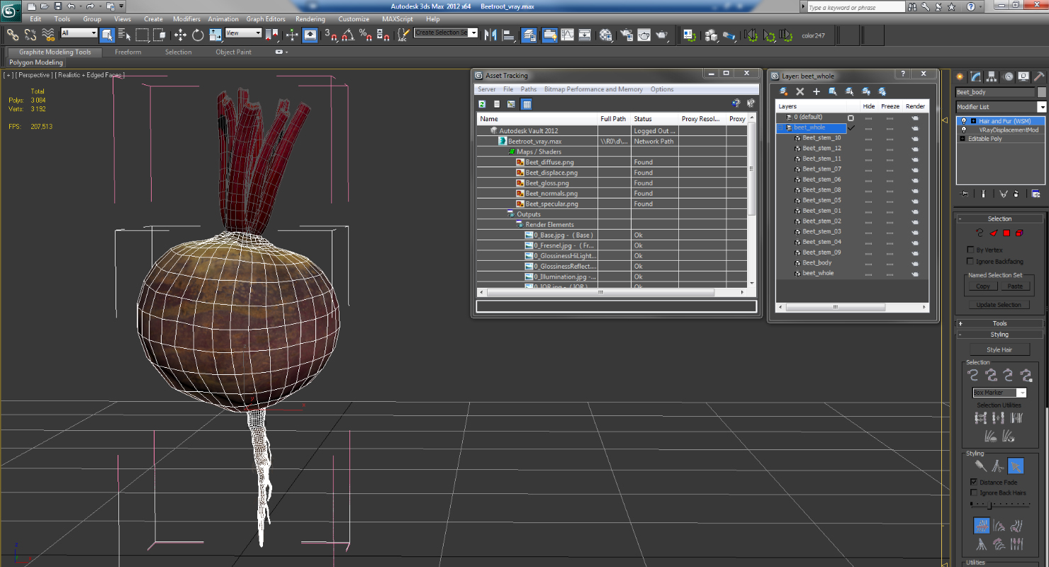 3D model Beetroot