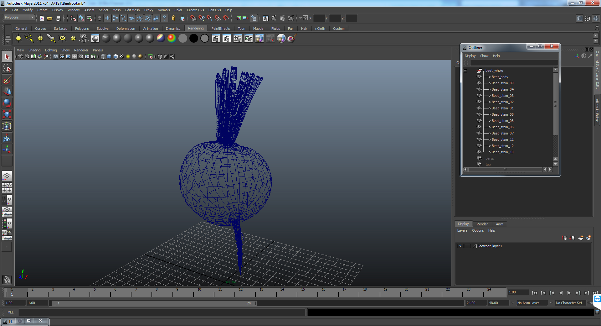 3D model Beetroot