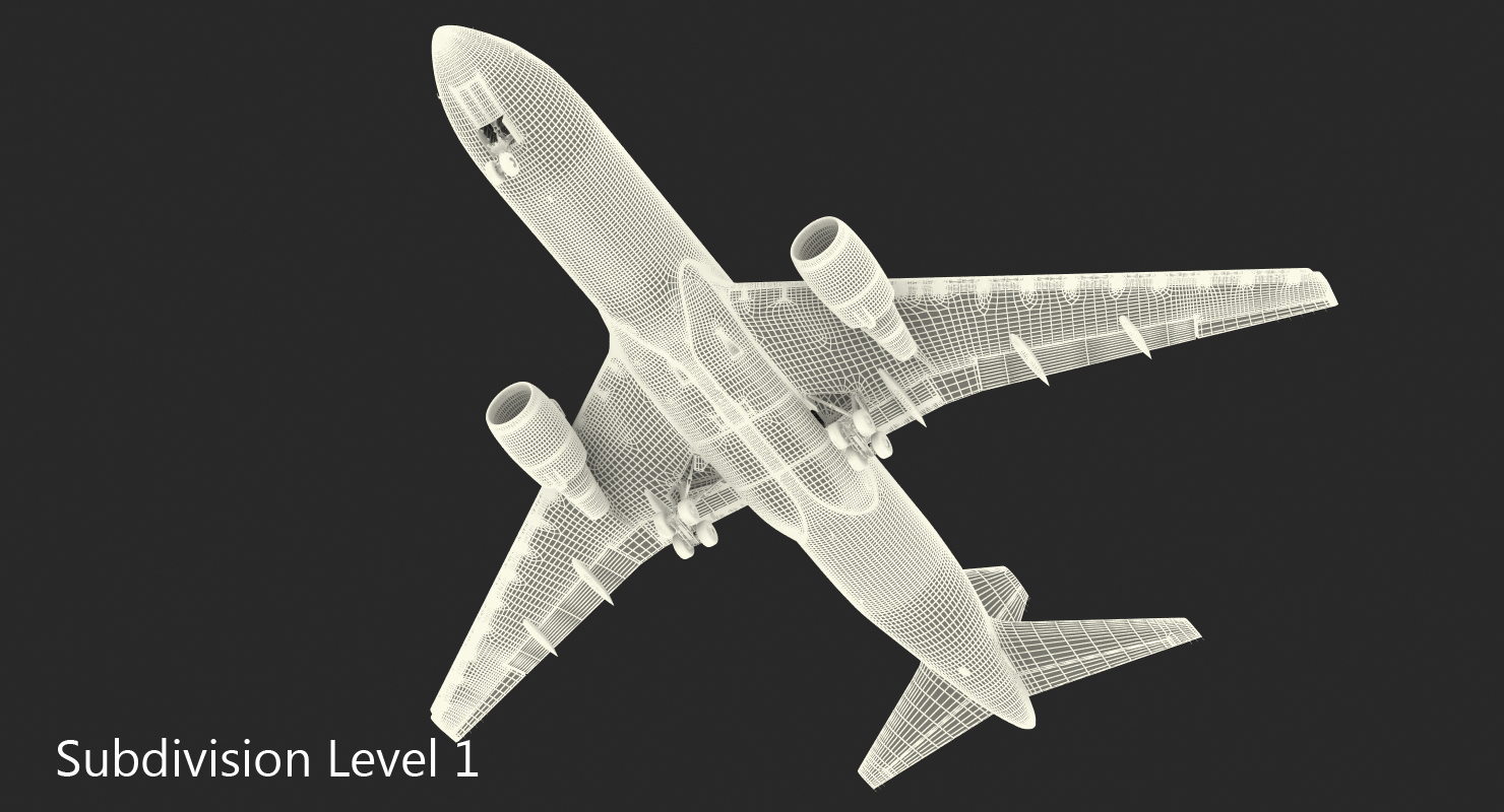 Boeing 767 200 Generic 3D
