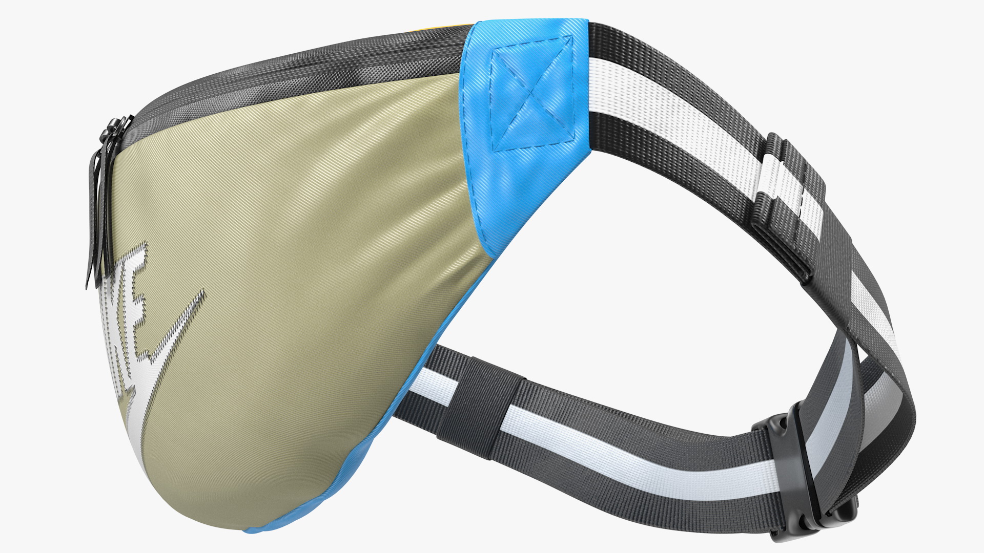 Nike Sportswear Heritage Hip Pack Jade Stone 3D model