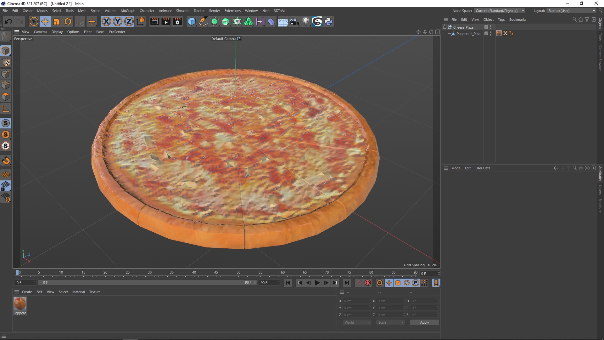 Cheese Pizza 3D