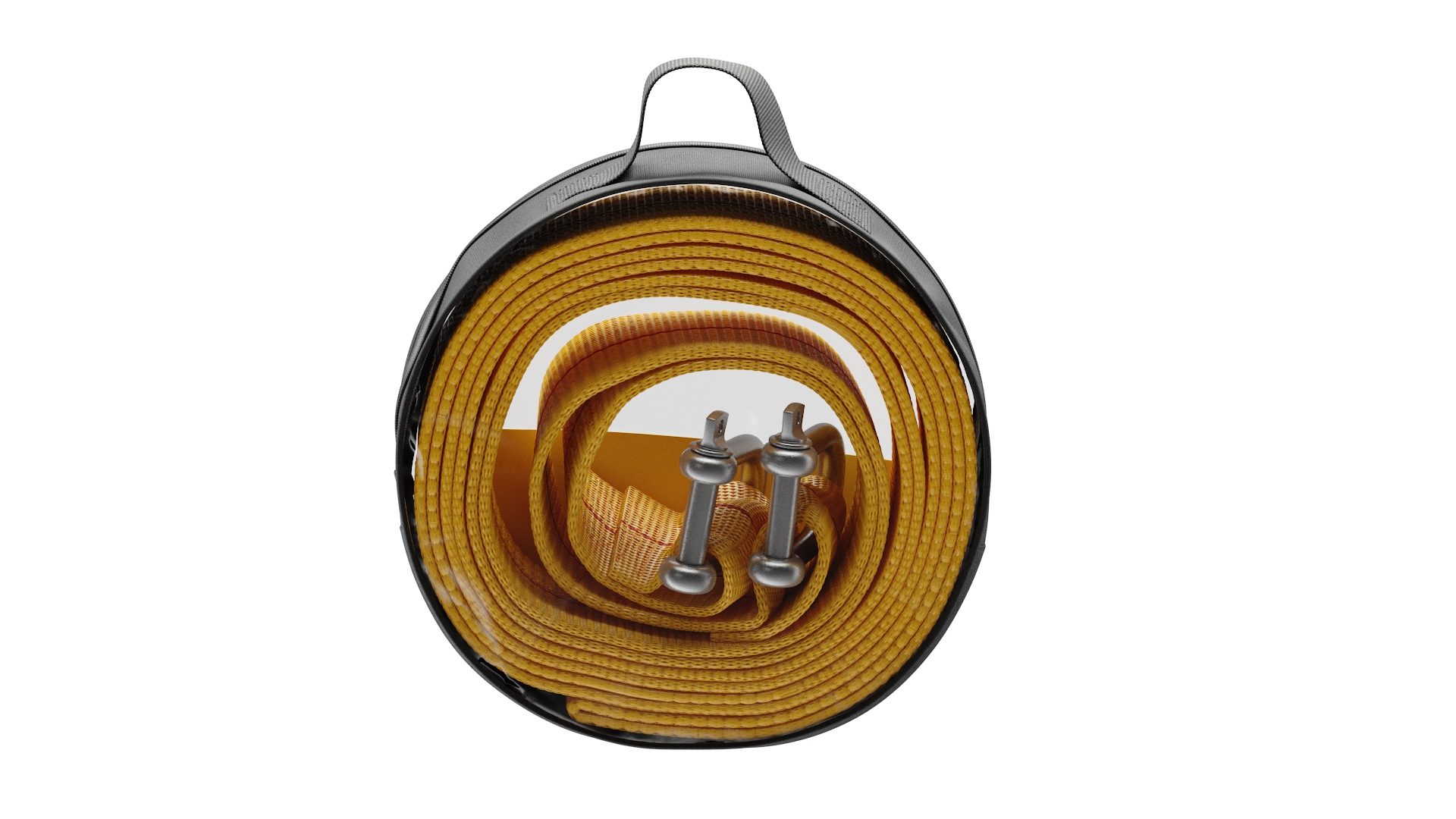 3D Tow Rope AA Car Essentials Packed model