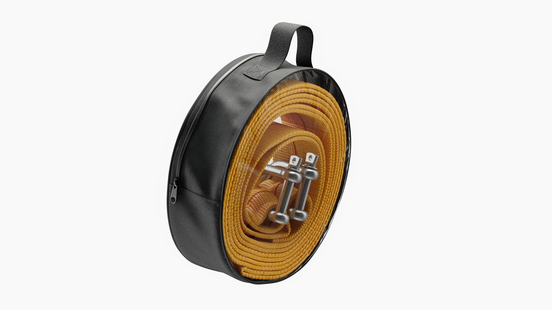 3D Tow Rope AA Car Essentials Packed model