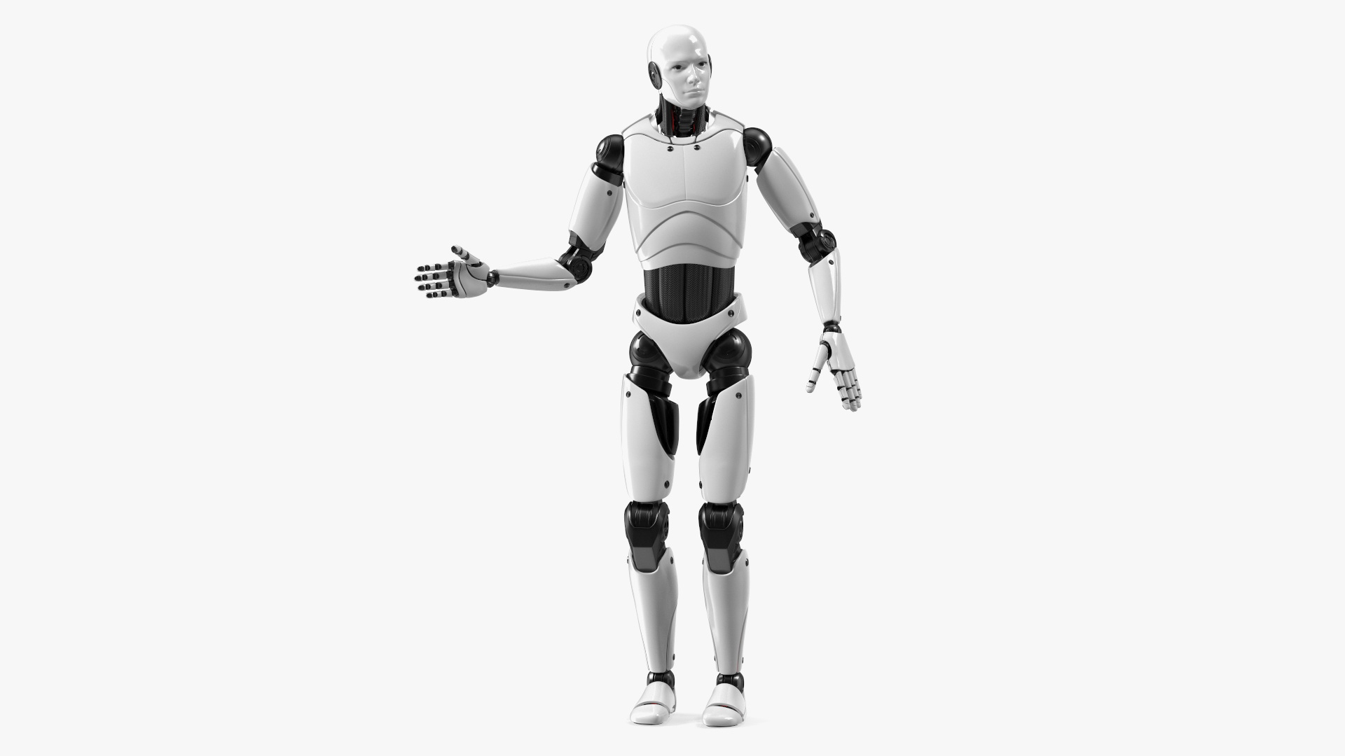 Male Cyborg Rigged for Cinema 4D 3D