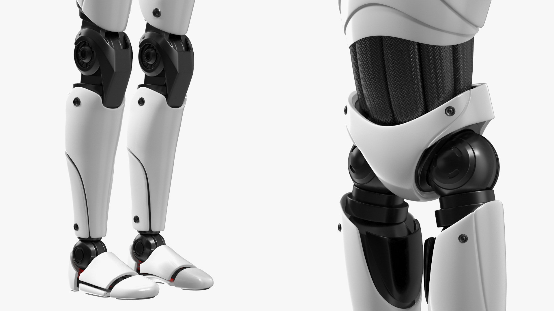 Male Cyborg Rigged for Cinema 4D 3D