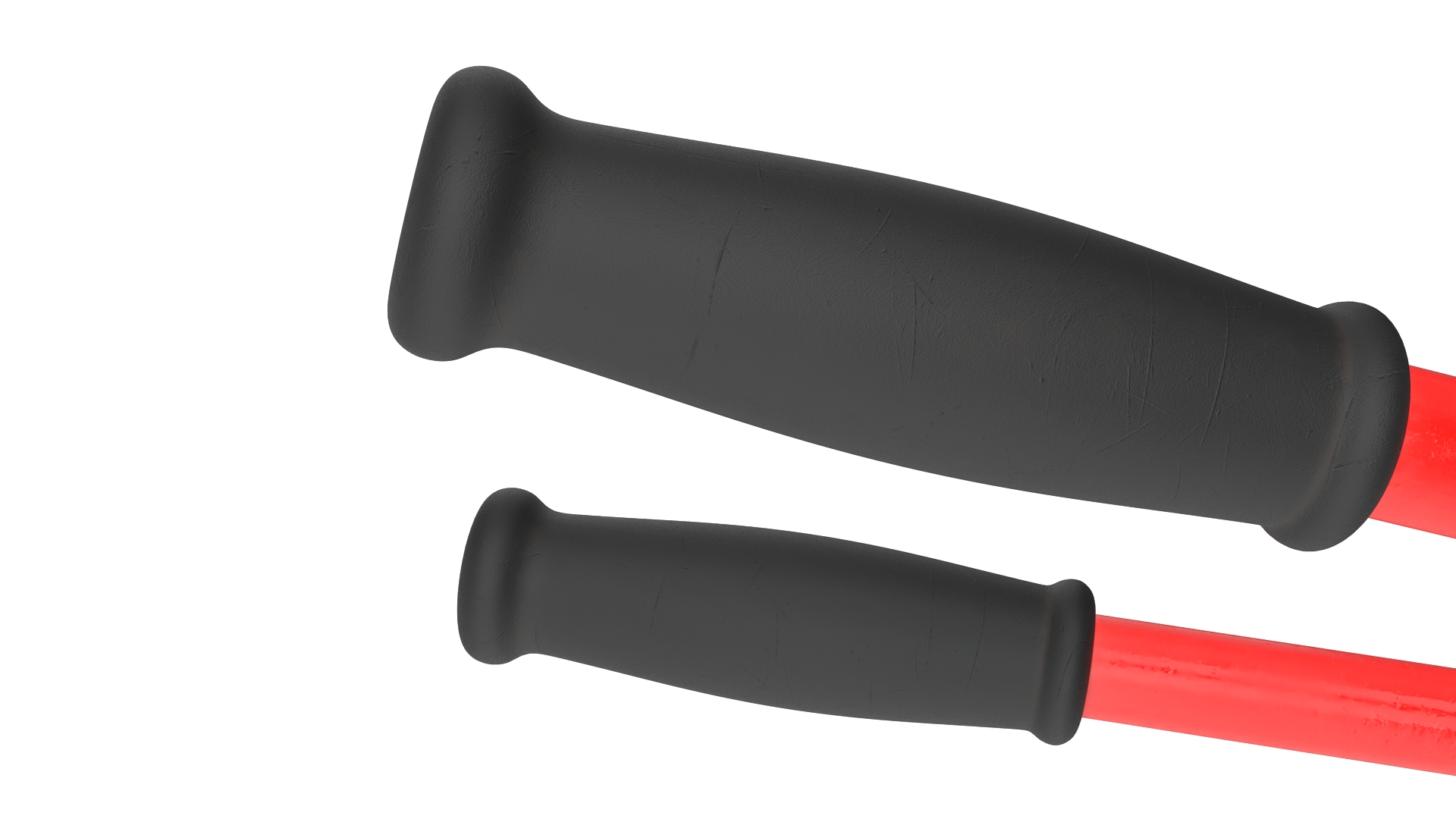 3D Industrial Bolt Cutter Tool Red