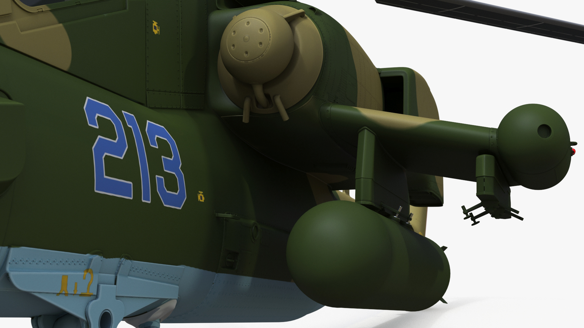 3D Combat Helicopter Mi-28 model